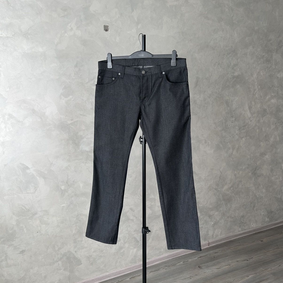 Salvatore Ferragamo Salvatore Ferragamo Tailored Grey Wool Blend Trousers Size US 36 / EU 52 - 7 Thumbnail