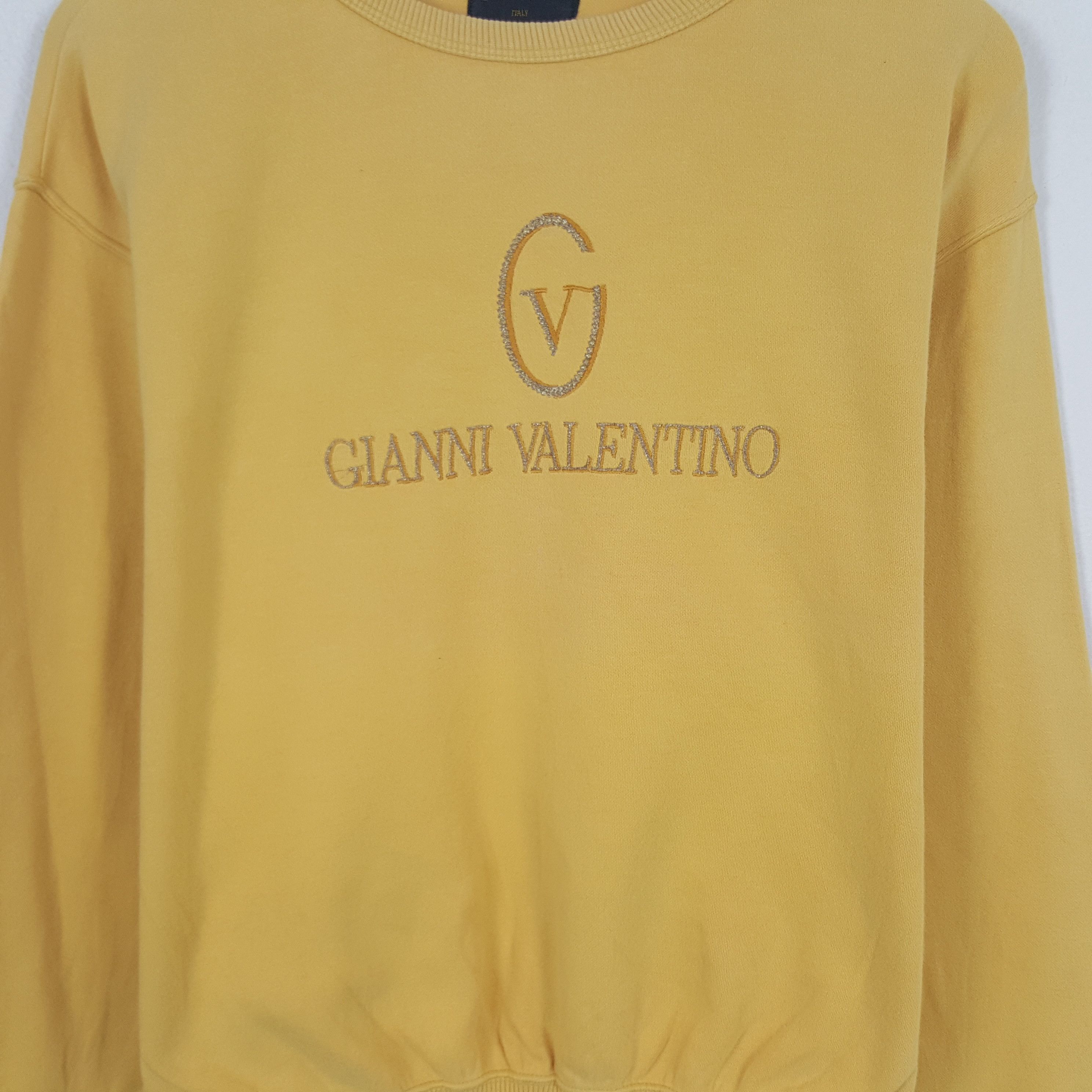 Gianni Valentino × Vintage Vintage Gianni Valentino Sweatshirt Size US M / EU 48-50 / 2 - 2 Thumbnail