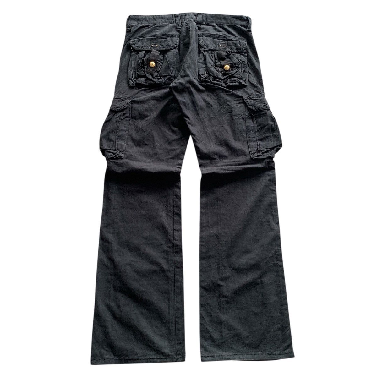 If Six Was Nine Vintage Surplus Bondage Cargo Pants ifsix GOA Style Size US 30 / EU 46 - 11 Thumbnail