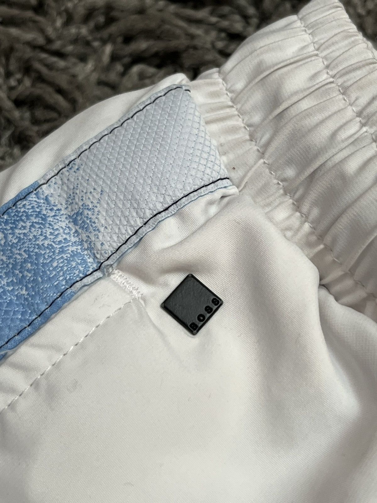 Hugo Boss Hugo Boss Seabream Logo Swim Shorts White Size US 32 / EU 48 - 4 Thumbnail