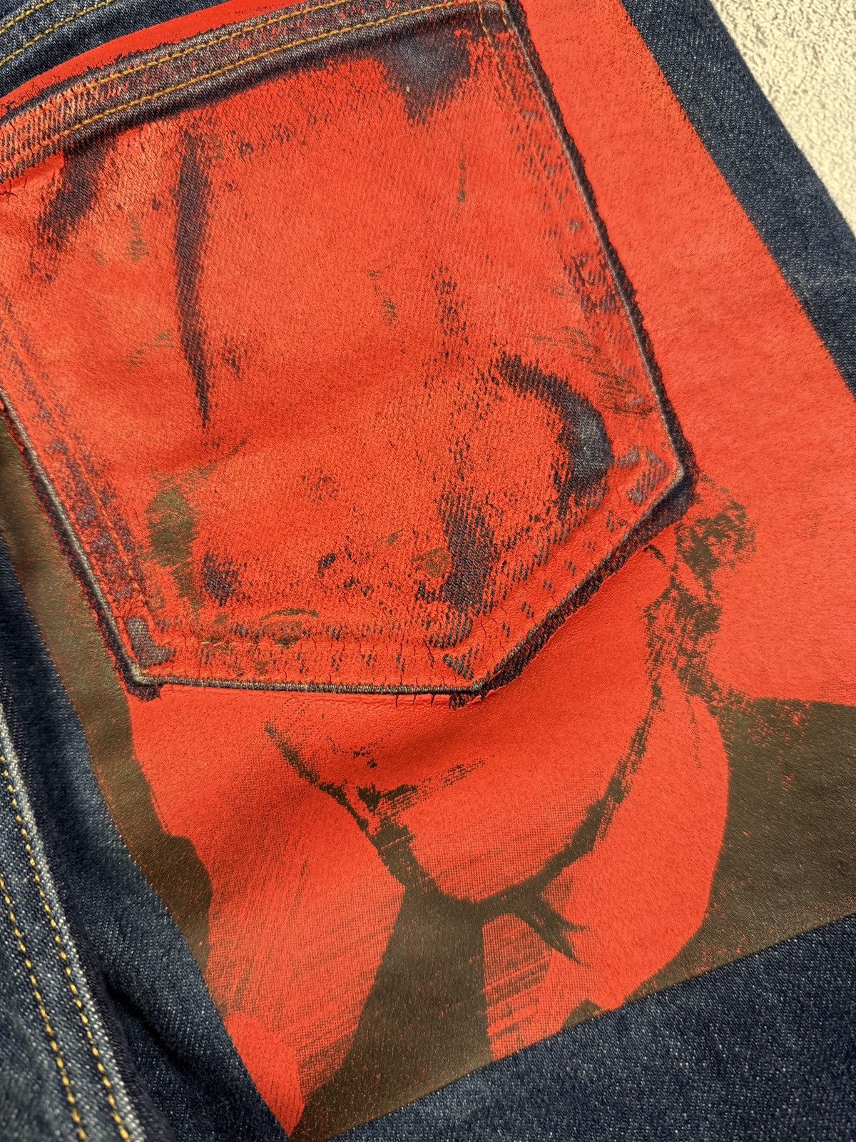 Andy Warhol Calvin Klein x Andy Warhol by Raf Simons Denim Jeans Size US 29 - 9 Thumbnail