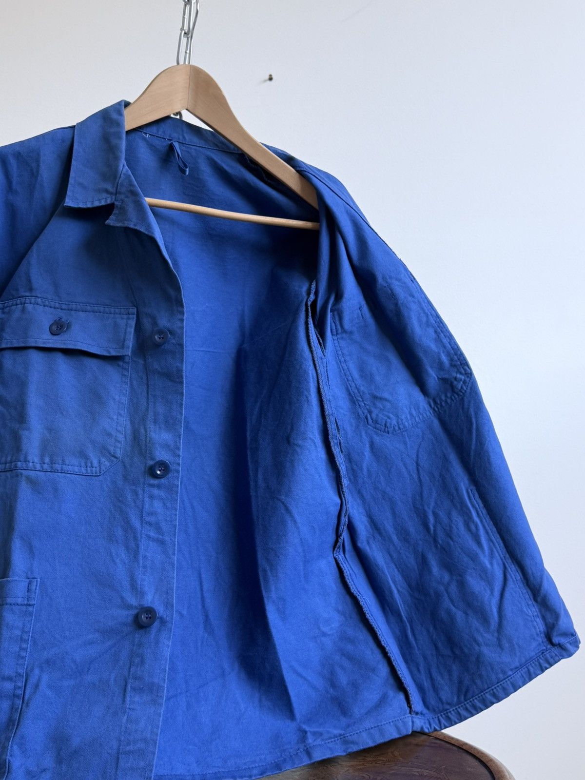 Le Laboureur Vintage 80s French Chore Work Jacket Size US L / EU 52-54 / 3 - 7 Thumbnail