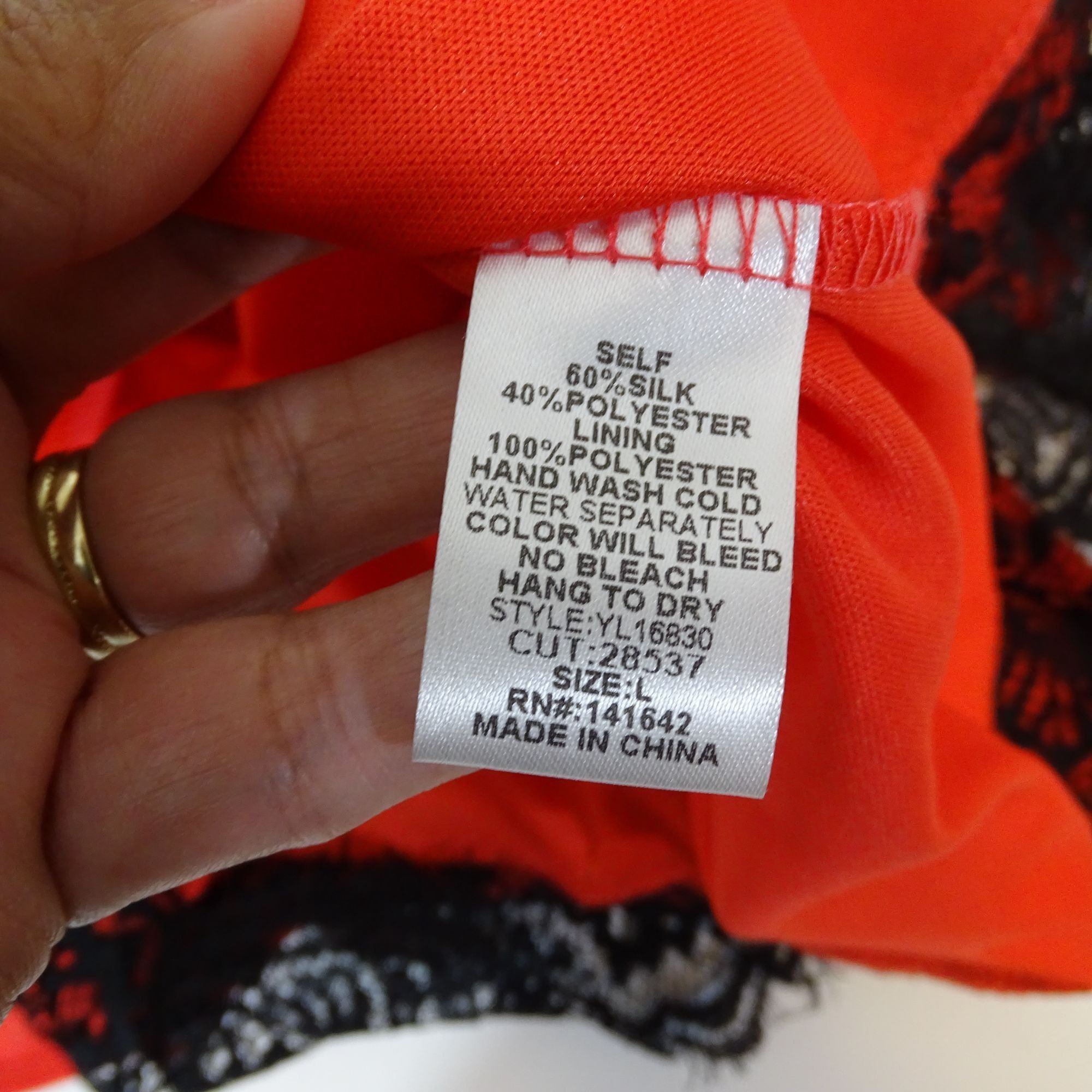 Other Ya Los Angeles Orange Flutter Sleeve Shift Dress Size L Size L / US 10 / IT 46 - 9 Thumbnail