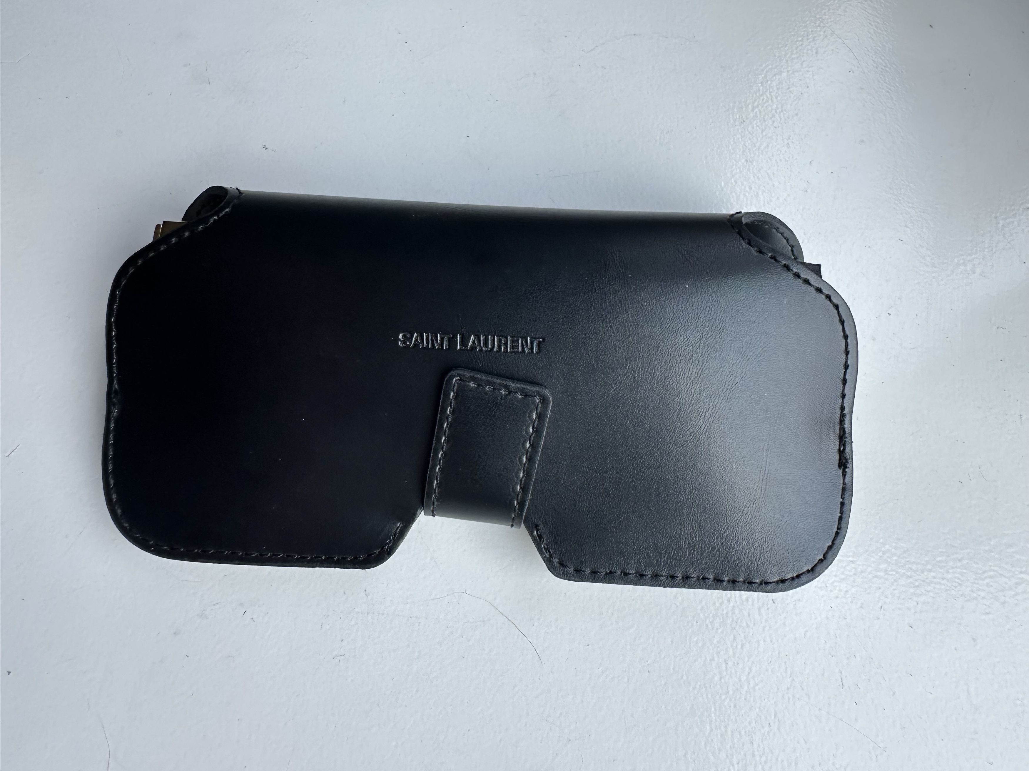 Saint Laurent Paris Square-Frame Tortoiseshell Acetate Sunglasses Size ONE SIZE - 6 Thumbnail
