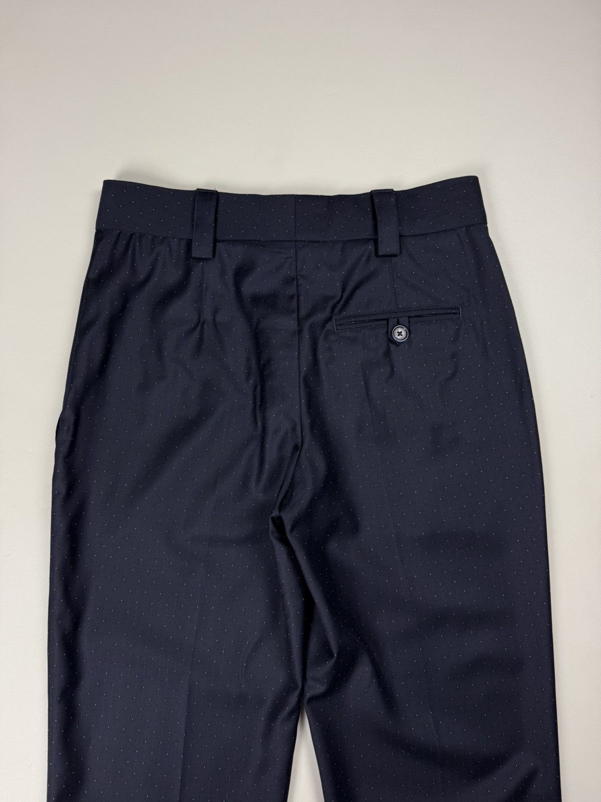 Acne Studios Acne Studios Trea Dot Suit Cropped Wool Dress Pants Trousers Size 25" / US 0 / IT 36 - 21 Thumbnail