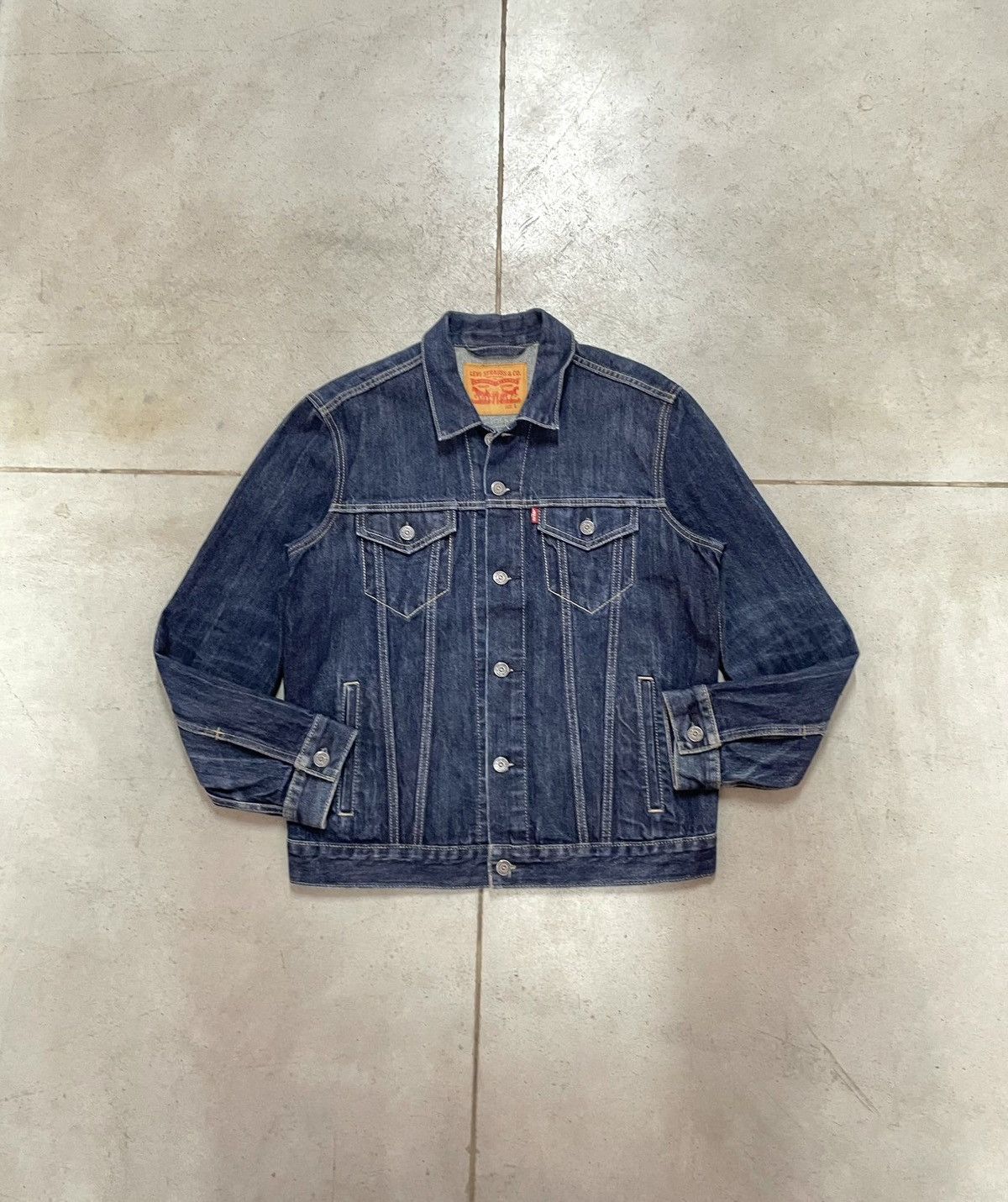 Levi's Vintage Levi’s Denim Jacket Size US L / EU 52-54 / 3 - 1 Thumbnail