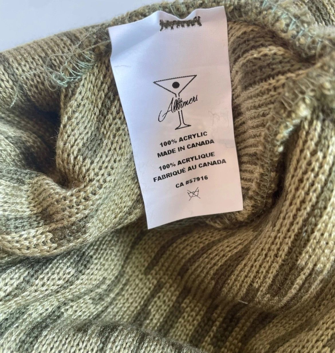 Vintage Alltimers BLANK Beanie TAUPE Size ONE SIZE - 3 Thumbnail