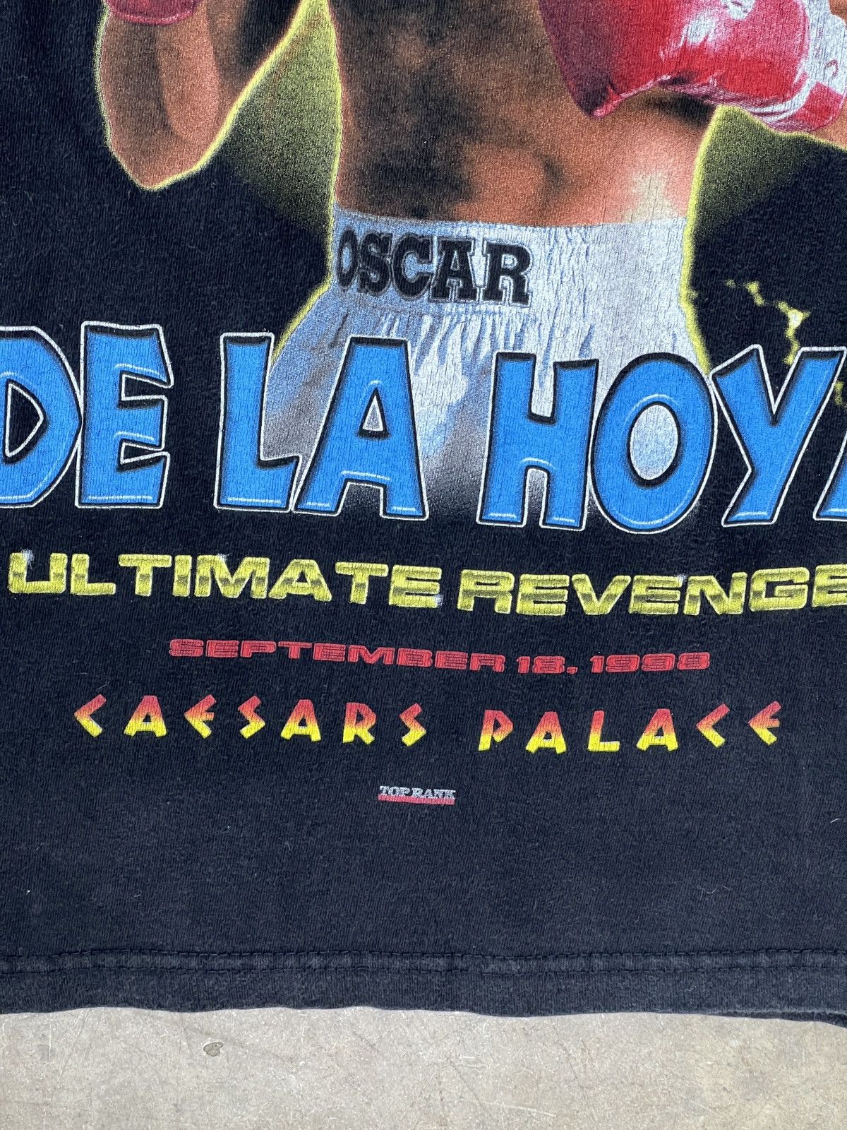 Vintage Vintage 1988 Cutoff Oscar De La Hoya Caesars Boxing Large Size US L / EU 52-54 / 3 - 6 Thumbnail