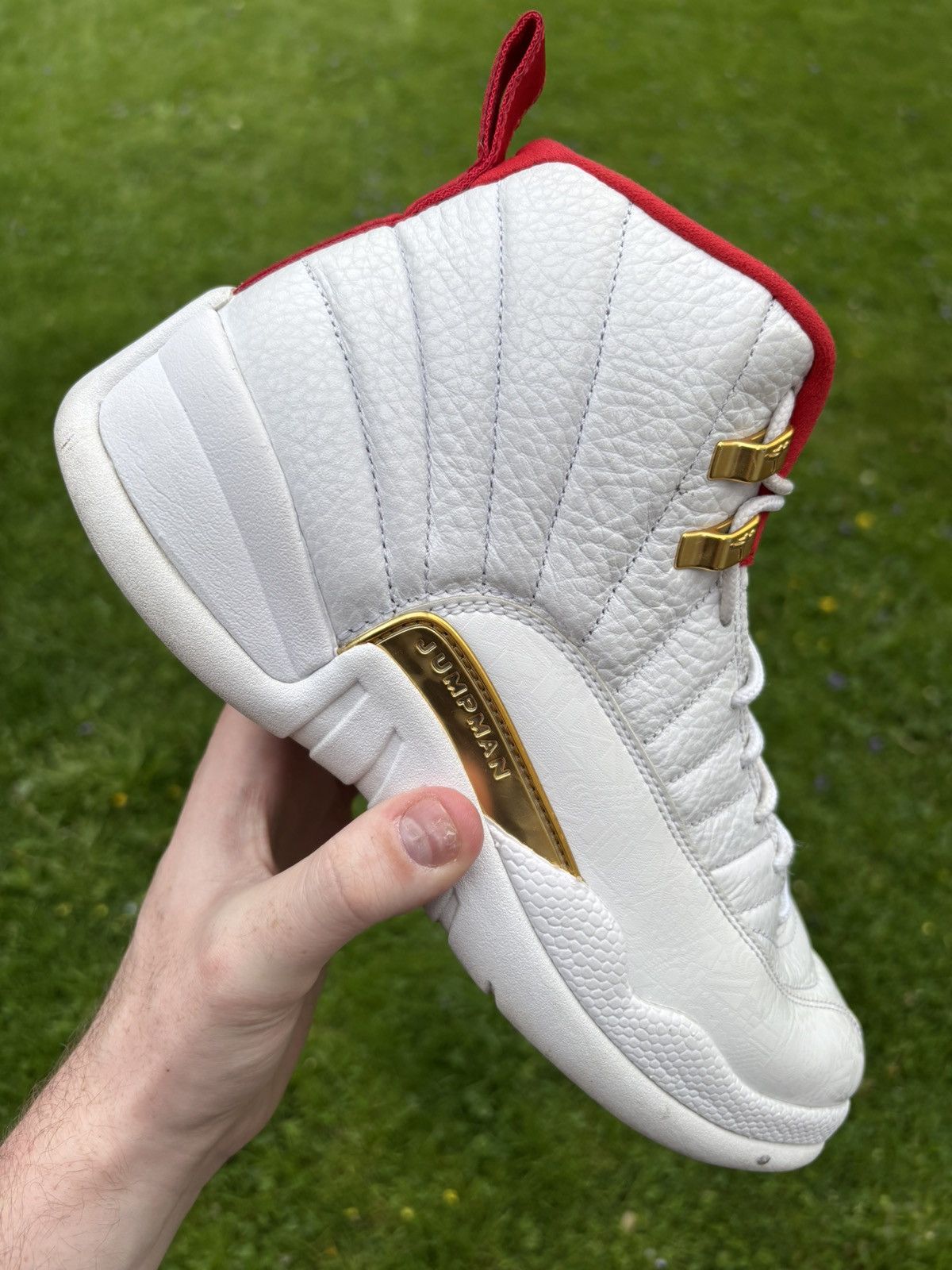 Jordan Brand Jordan 12 Retro Fiba 2019 Size 9.5 Size US 9.5 / EU 42-43 - 1 Thumbnail