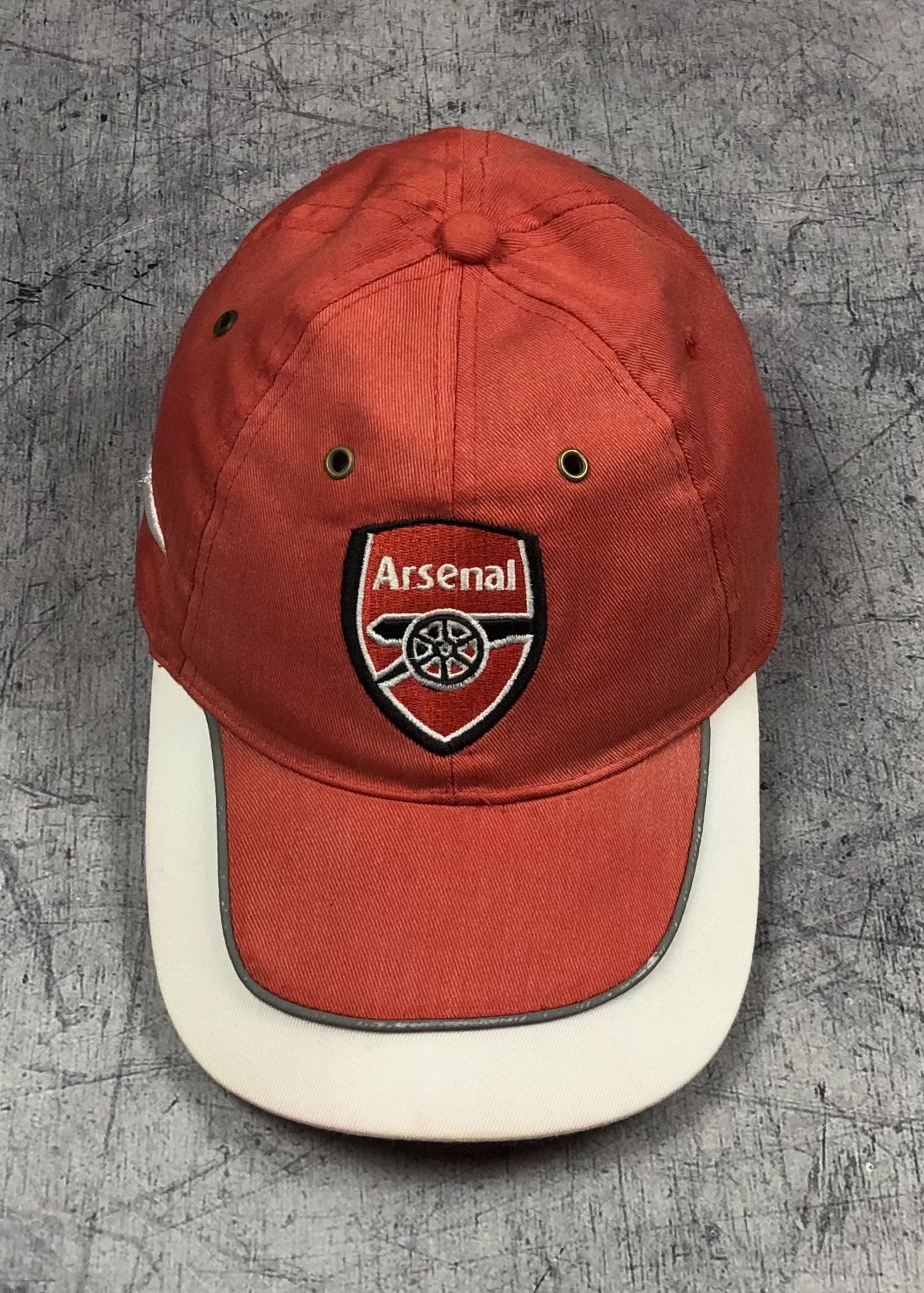 Vintage Nike Arsenal FC Soccer Football Cap y2k