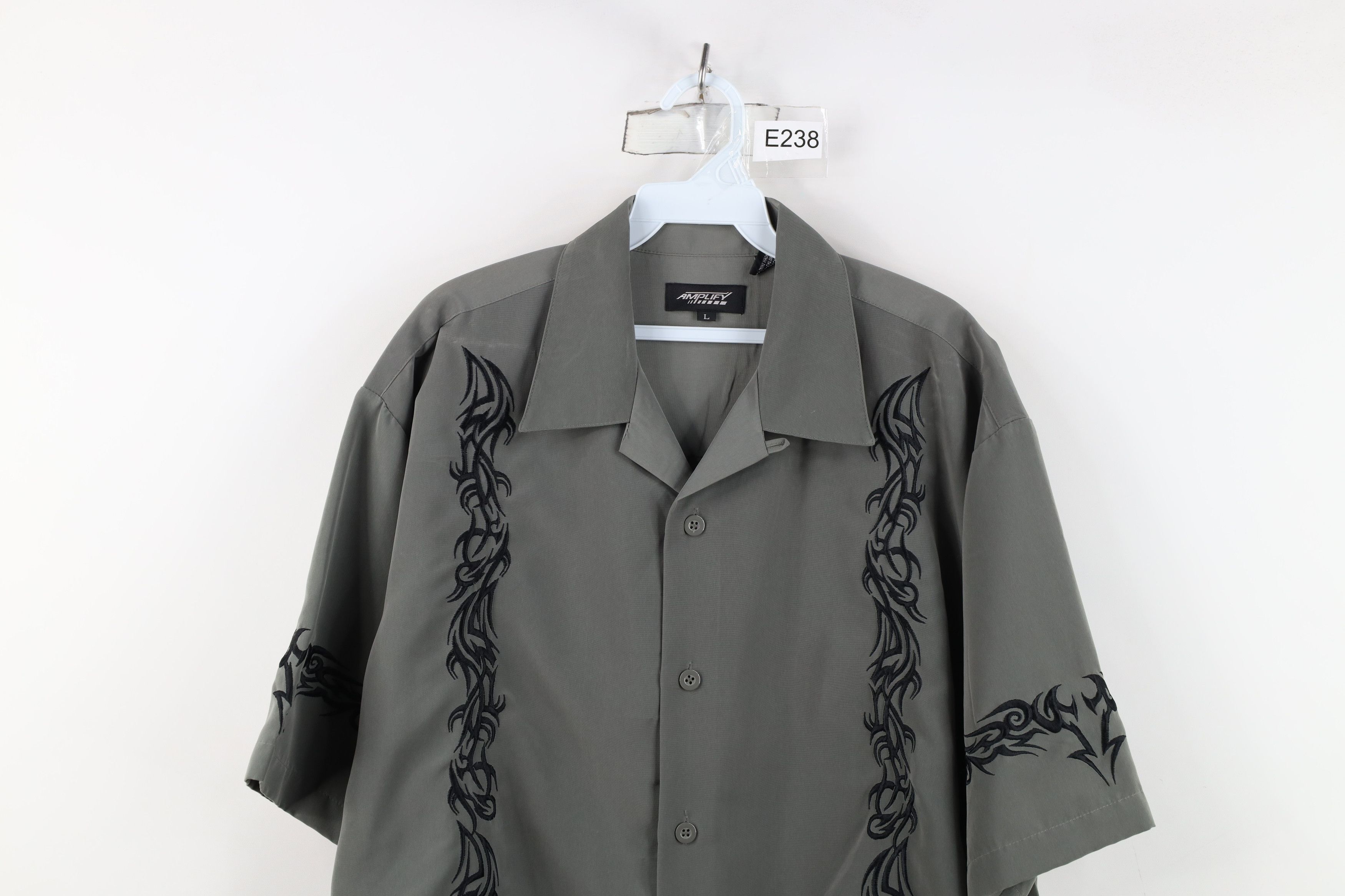 Vintage Vintage 90s Y2K Streetwear Collar Casino Poker Button Shirt Size US L / EU 52-54 / 3 - 2 Thumbnail