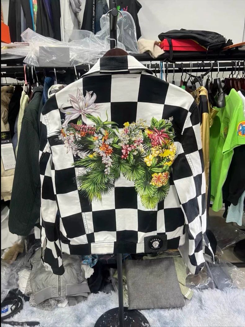Versace Versace Plaid denim top Size US XXS / EU 40 - 2 Thumbnail