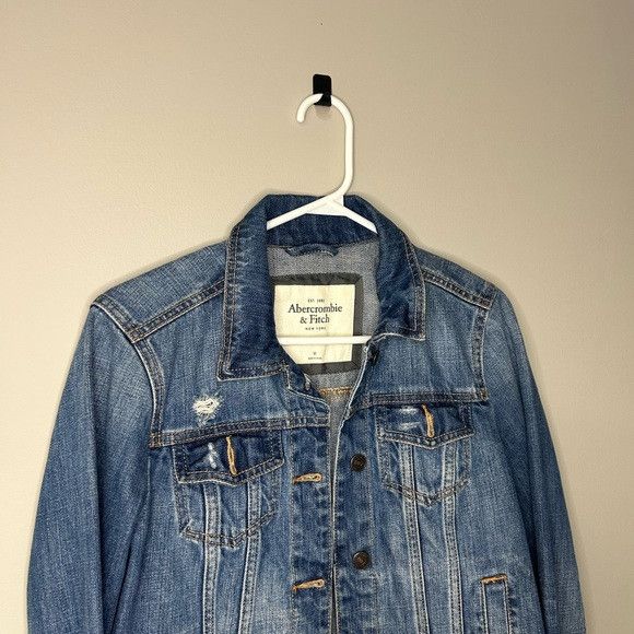 Abercrombie & Fitch Abercrombie & Fitch Denim Jean Jacket Size M / US 6-8 / IT 42-44 - 2 Thumbnail