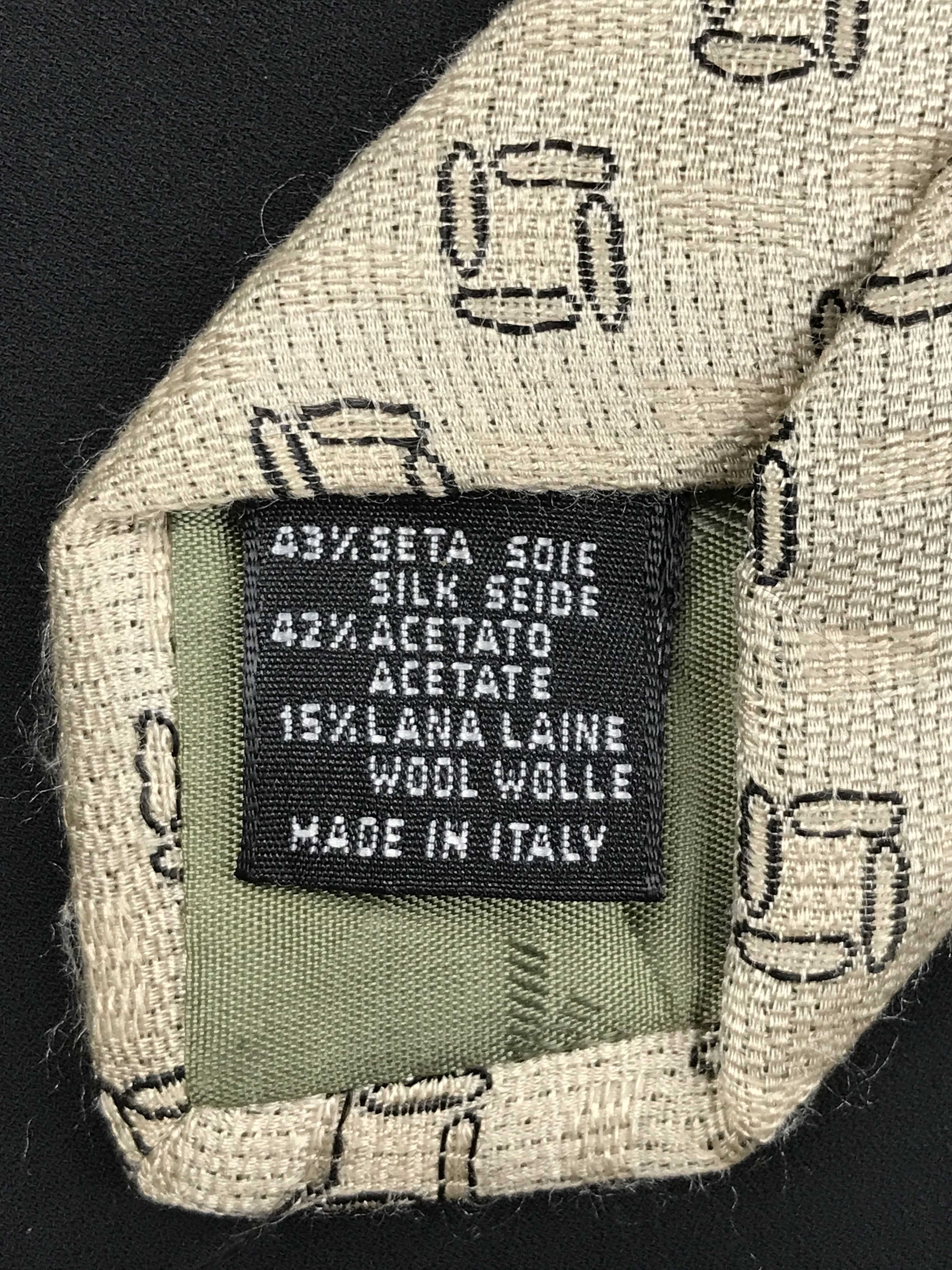 Emporio Armani × Vintage Vintage Emporio Armani Silk Necktie Size ONE SIZE - 7 Thumbnail