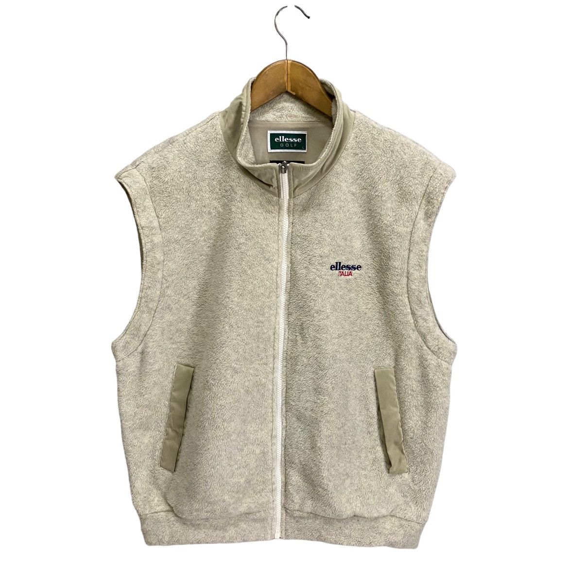 Ellesse × Polartec Vintage 90's Ellesse X Polartac fleece vest Size US L / EU 52-54 / 3 - 1 Thumbnail