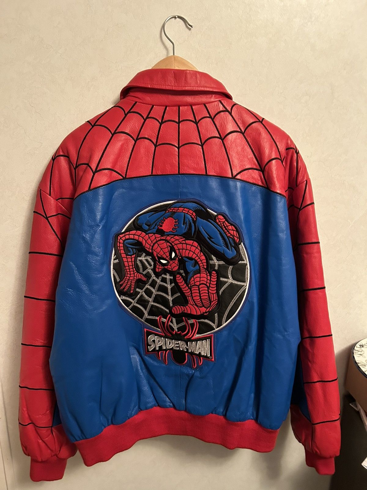Other 2003 Promo Spiderman leather jacket Size US XXL / EU 58 / 5 - 8 Thumbnail