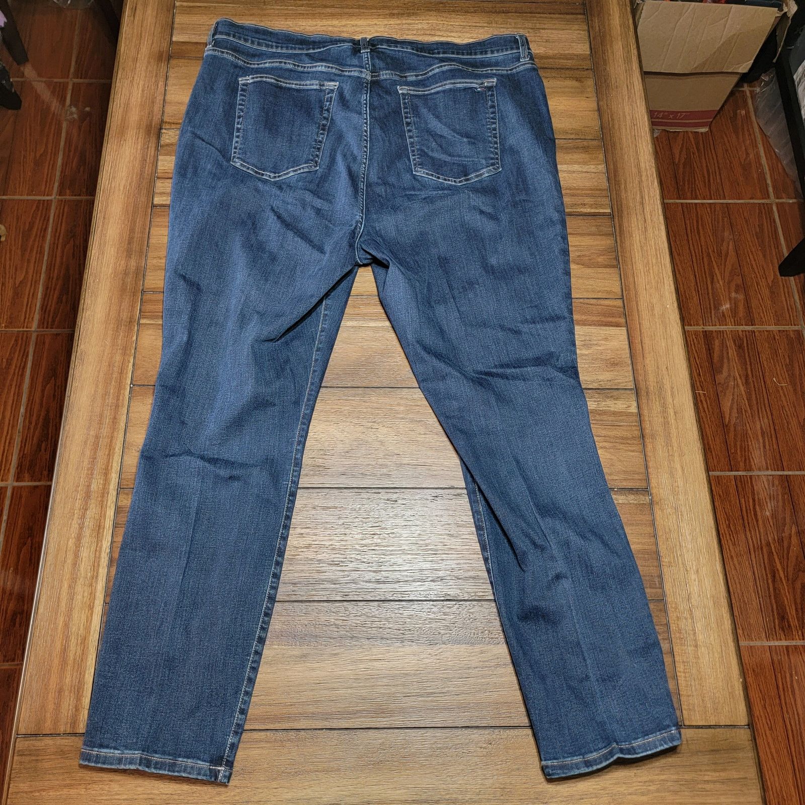 Tommy Hilfiger Tommy Hilfiger Denim Straight Stretch Jeans - Size 24 Size 42" / US 20 - 4 Thumbnail