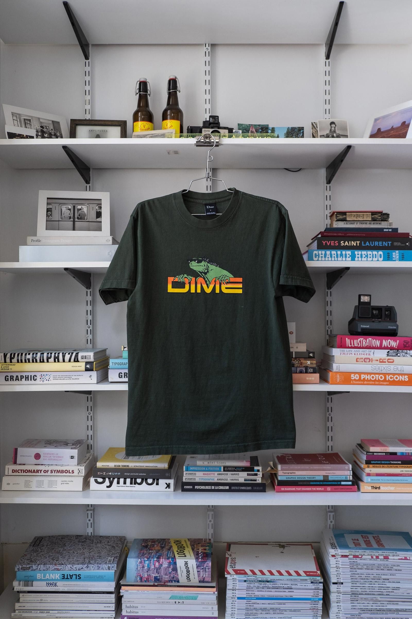 Dime Dime Logo Tee Forest Green | Grailed