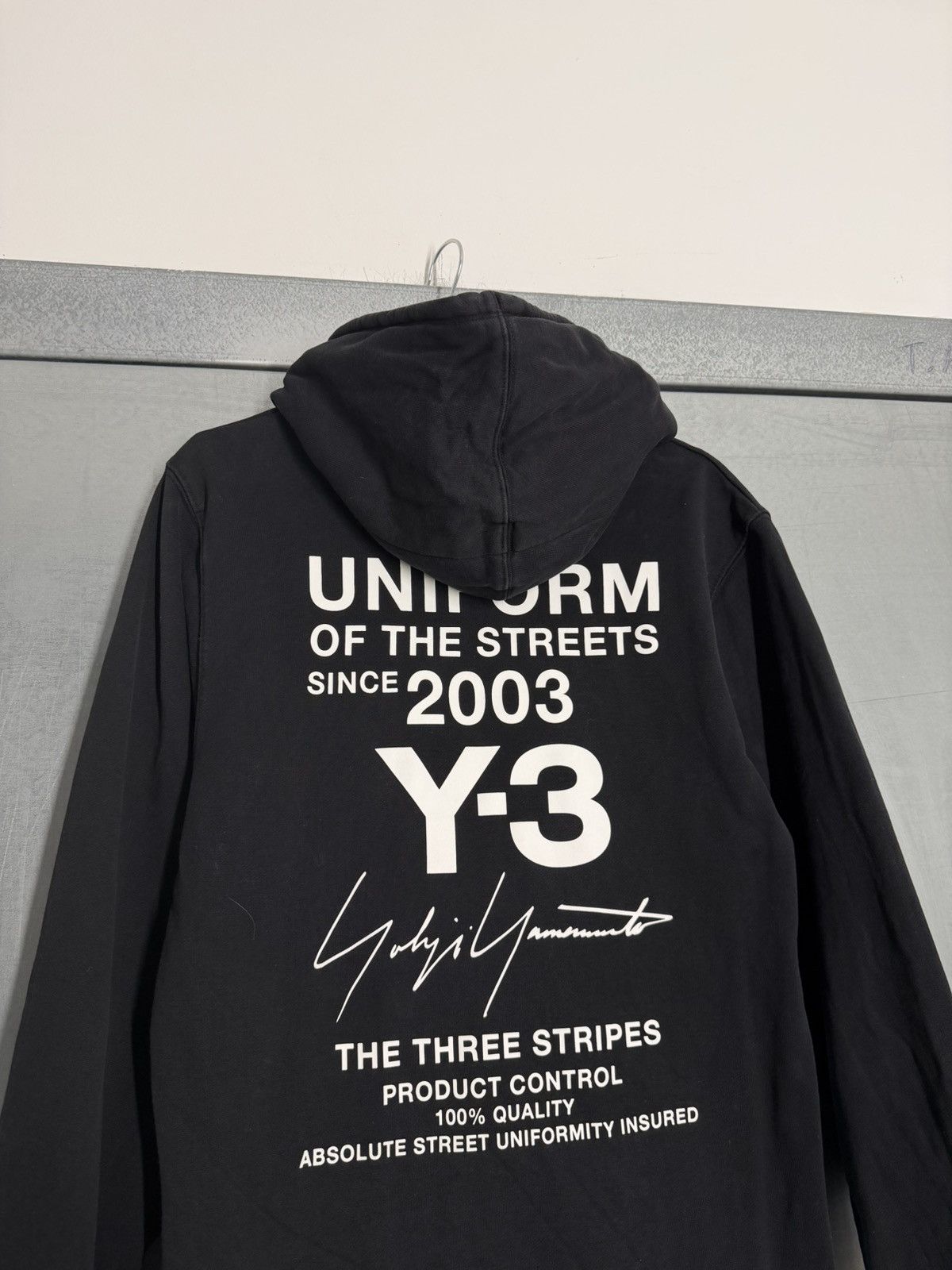 Y-3 Yohji Uniform Of The Streets Y-3 Hoodie Size US L / EU 52-54 / 3 - 11 Thumbnail