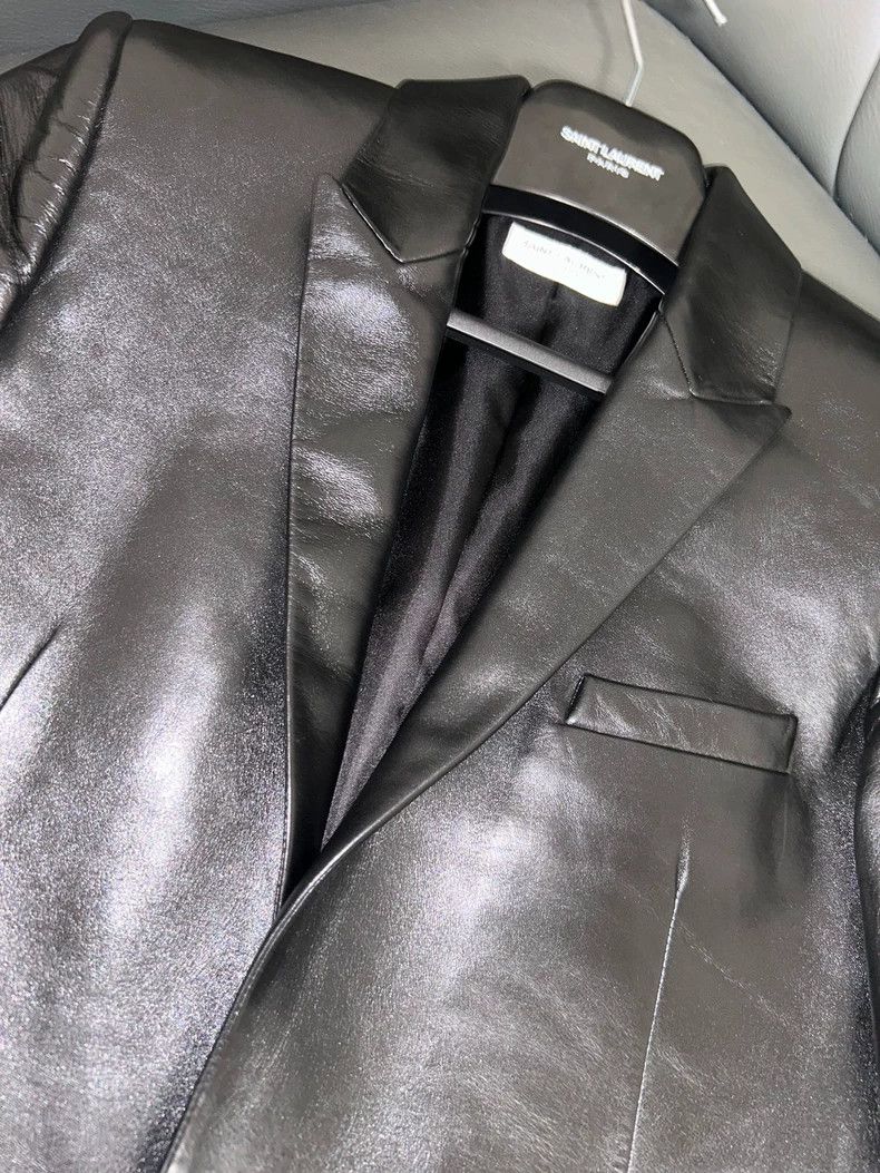 Saint Laurent Paris Saint Laurent Paris 2023SS Gun Collar Jacket 2505-Nextarrow Size S / US 4 / IT 40 - 3 Thumbnail