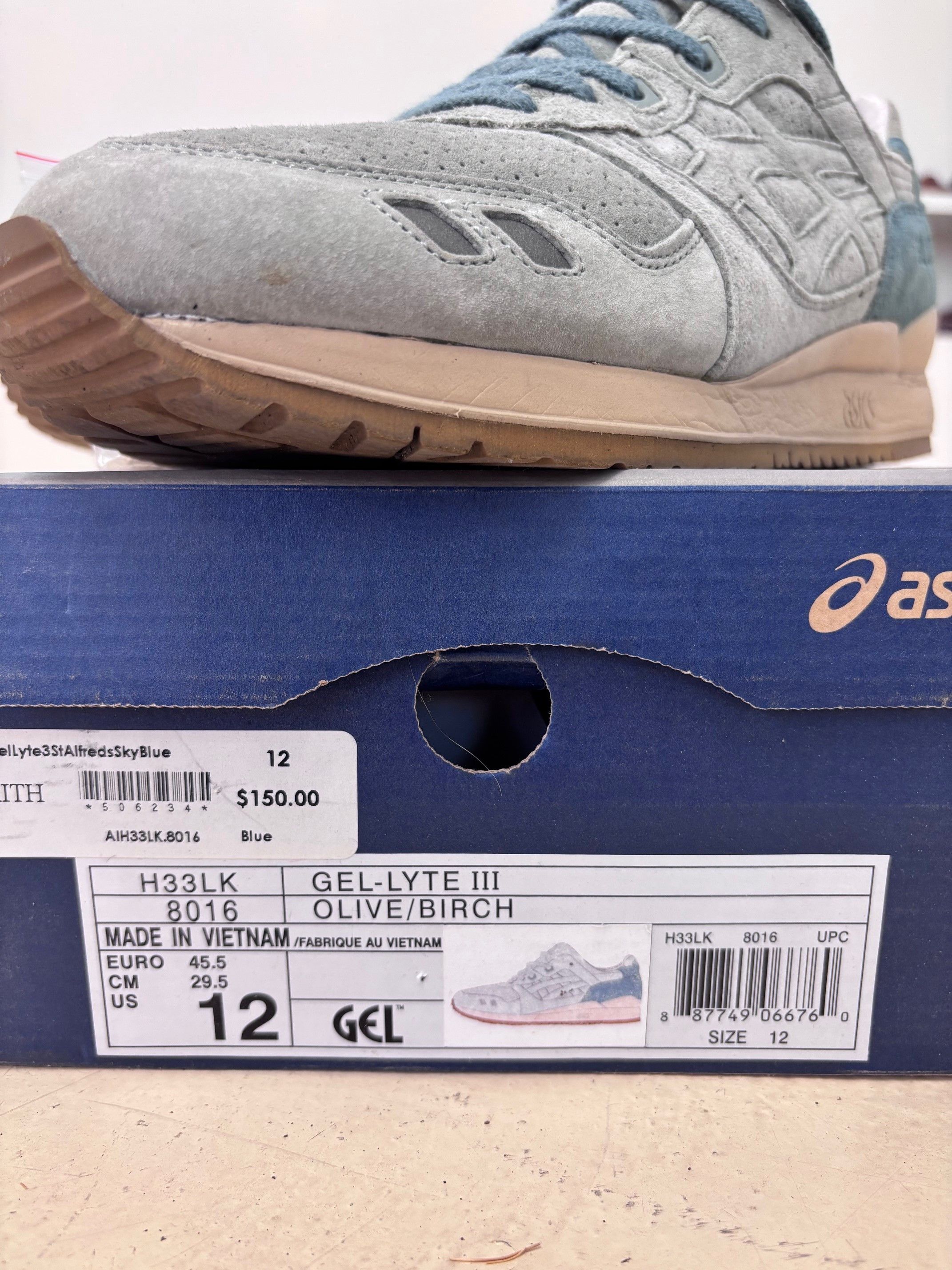 Asics × Saint Alfred Asics x Saint Alfred GL-III "Lakeshore" Size US 12 / EU 45 - 2 Thumbnail