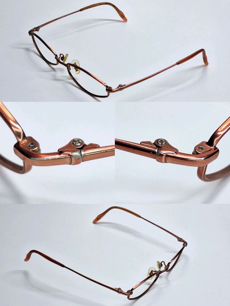 Other ALOOK ALK-F3267 Y2K Geek Chic Slim Metal Frame Glasses Size ONE SIZE - 3 Thumbnail