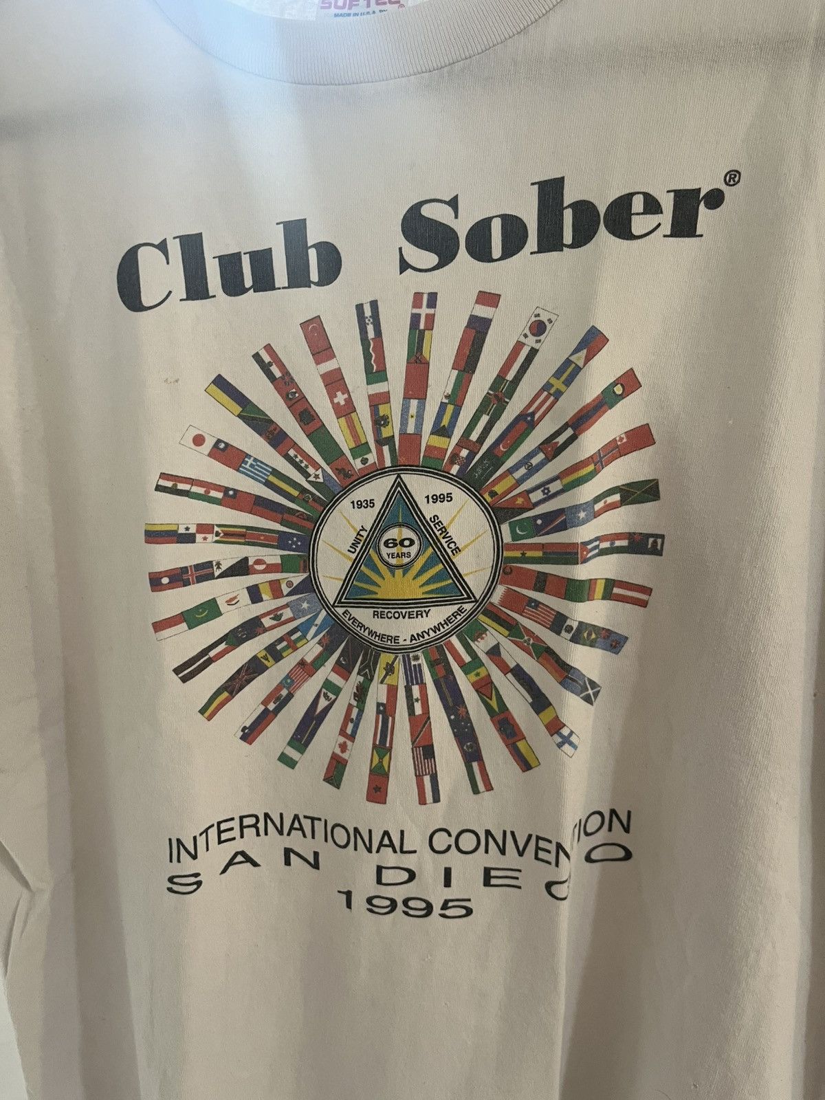 Vintage 1995 vintage t Size US XL / EU 56 / 4 - 3 Thumbnail