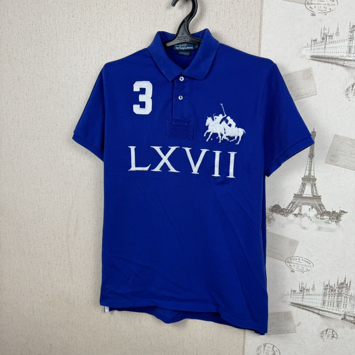 Polo Ralph Lauren Vintage Ralph Lauren Polo T shirt Chief Keef LXVII Blue Sz L Size US L / EU 52-54 / 3 - 9 Thumbnail