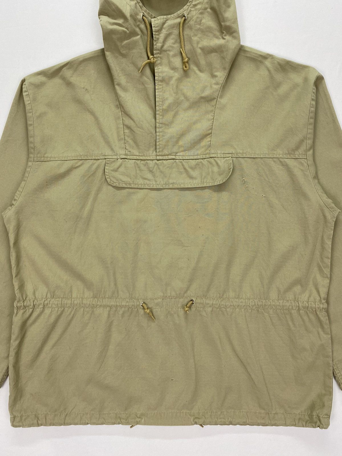 Japanese Brand Houston Dirty Distressed Ripstop Anorak Size US M / EU 48-50 / 2 - 3 Thumbnail