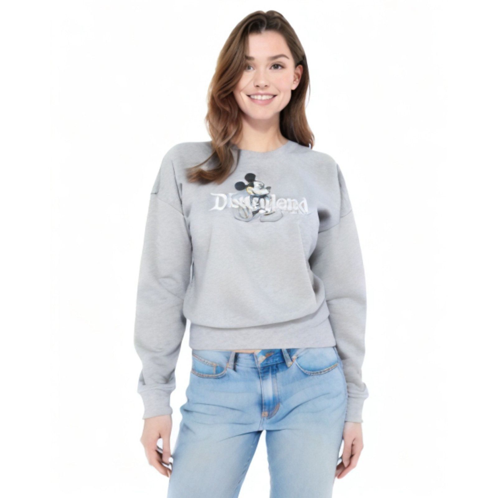 Hanes Vintage Disney Streetwear Gray Mickey Mouse Sweatshirt M Size M / US 6-8 / IT 42-44 - 3 Thumbnail