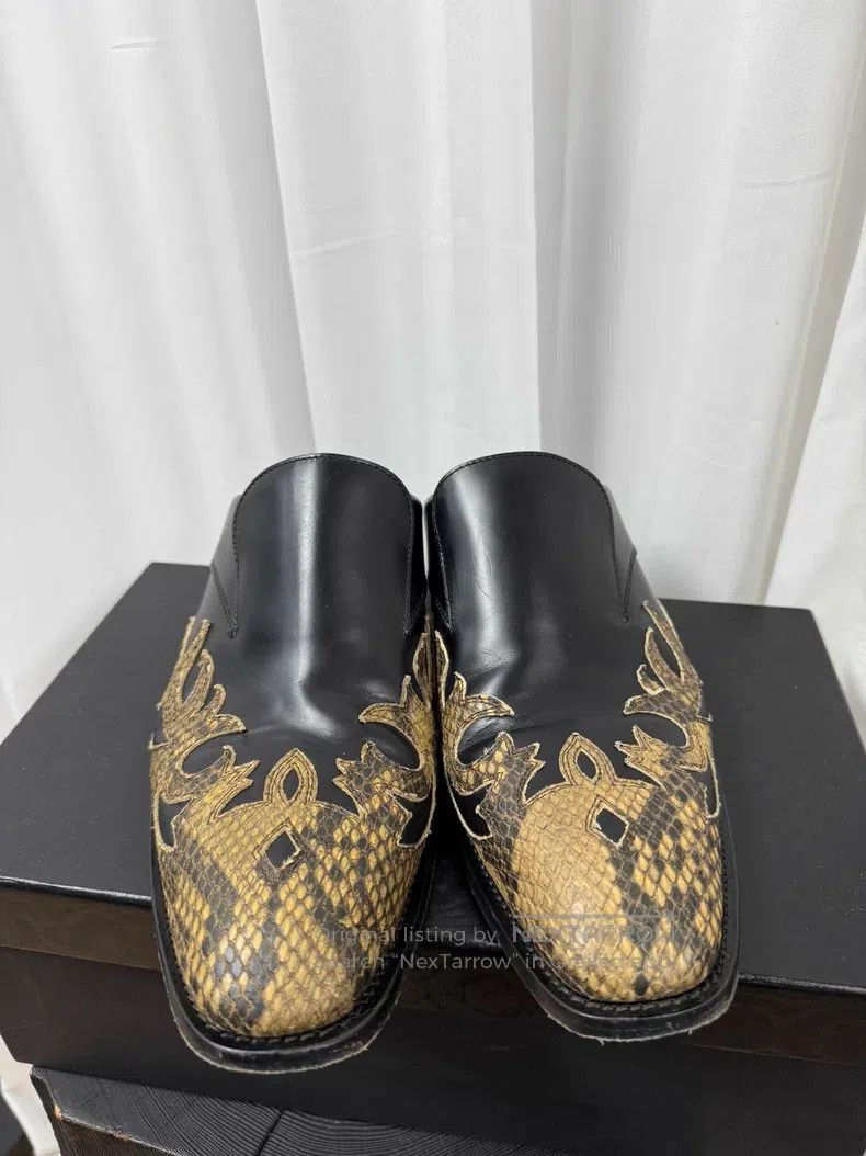 Dries Van Noten Dries Van Noten Western Flame Embossed Loafers Size US 9 / EU 42 - 2 Thumbnail