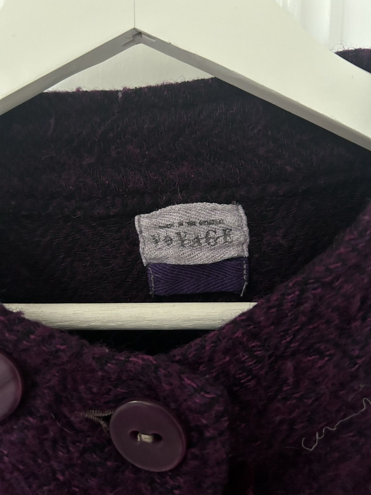Voyage Vintage Voyage Plum Cropped Jacket (90s) Size S / US 4 / IT 40 - 5 Thumbnail