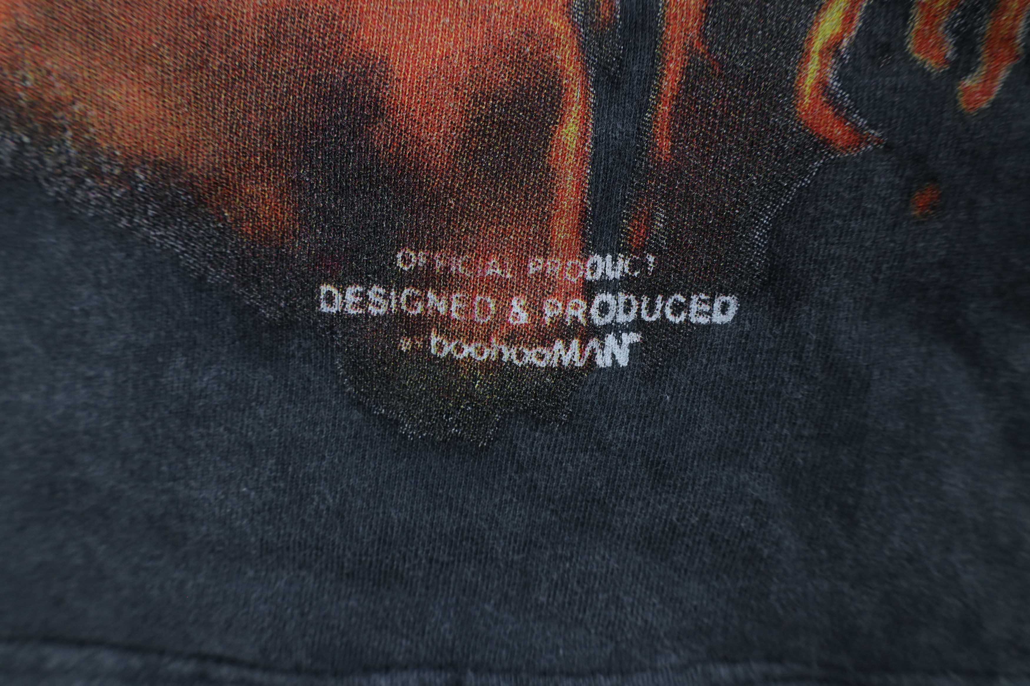 Vintage Vintage Streetwear Worldwide Burning Bodies Boxy Fit T-Shirt Size US XL / EU 56 / 4 - 15 Thumbnail
