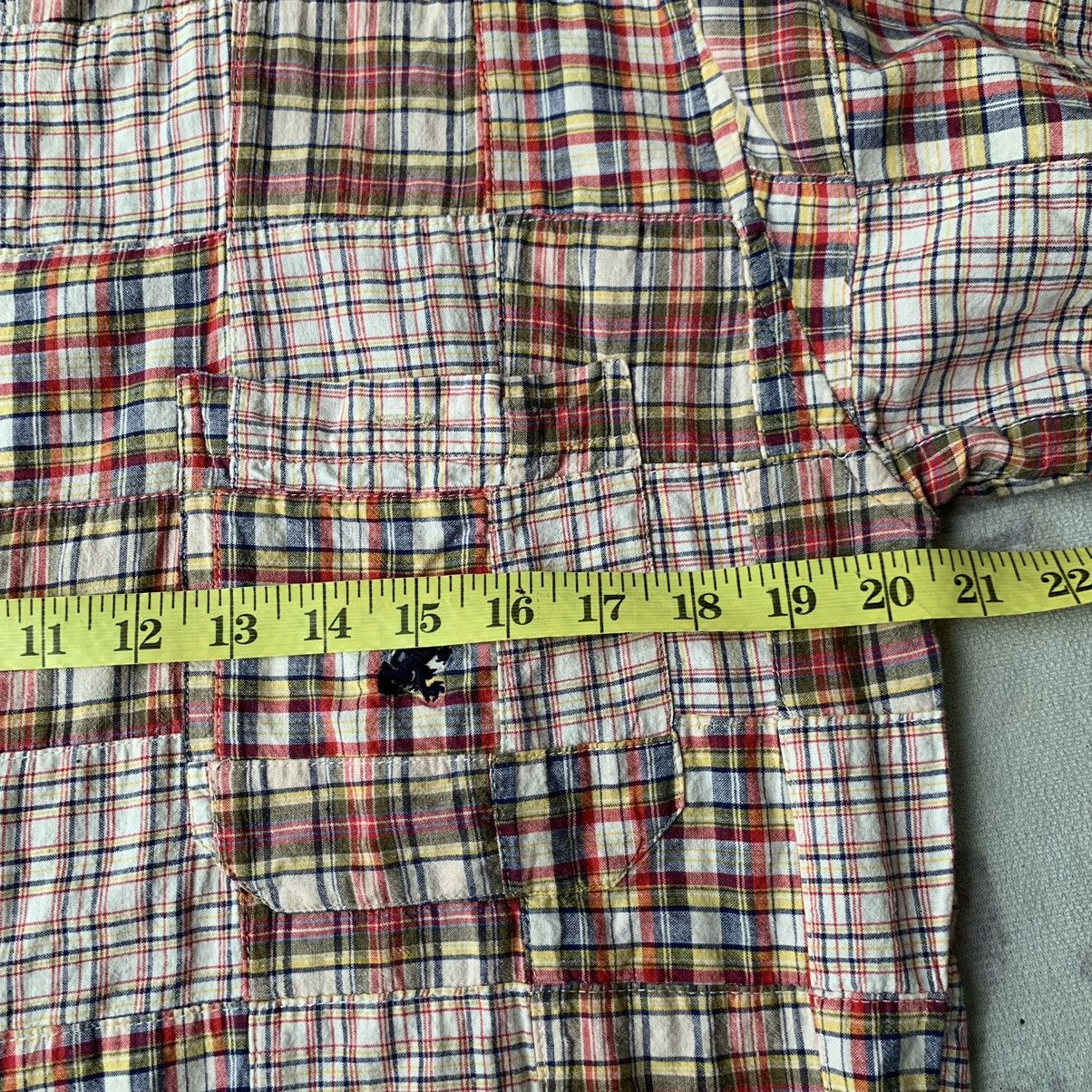Stussy × Vintage 90’s Stussy Patchwork Button Up Size US S / EU 44-46 / 1 - 10 Thumbnail