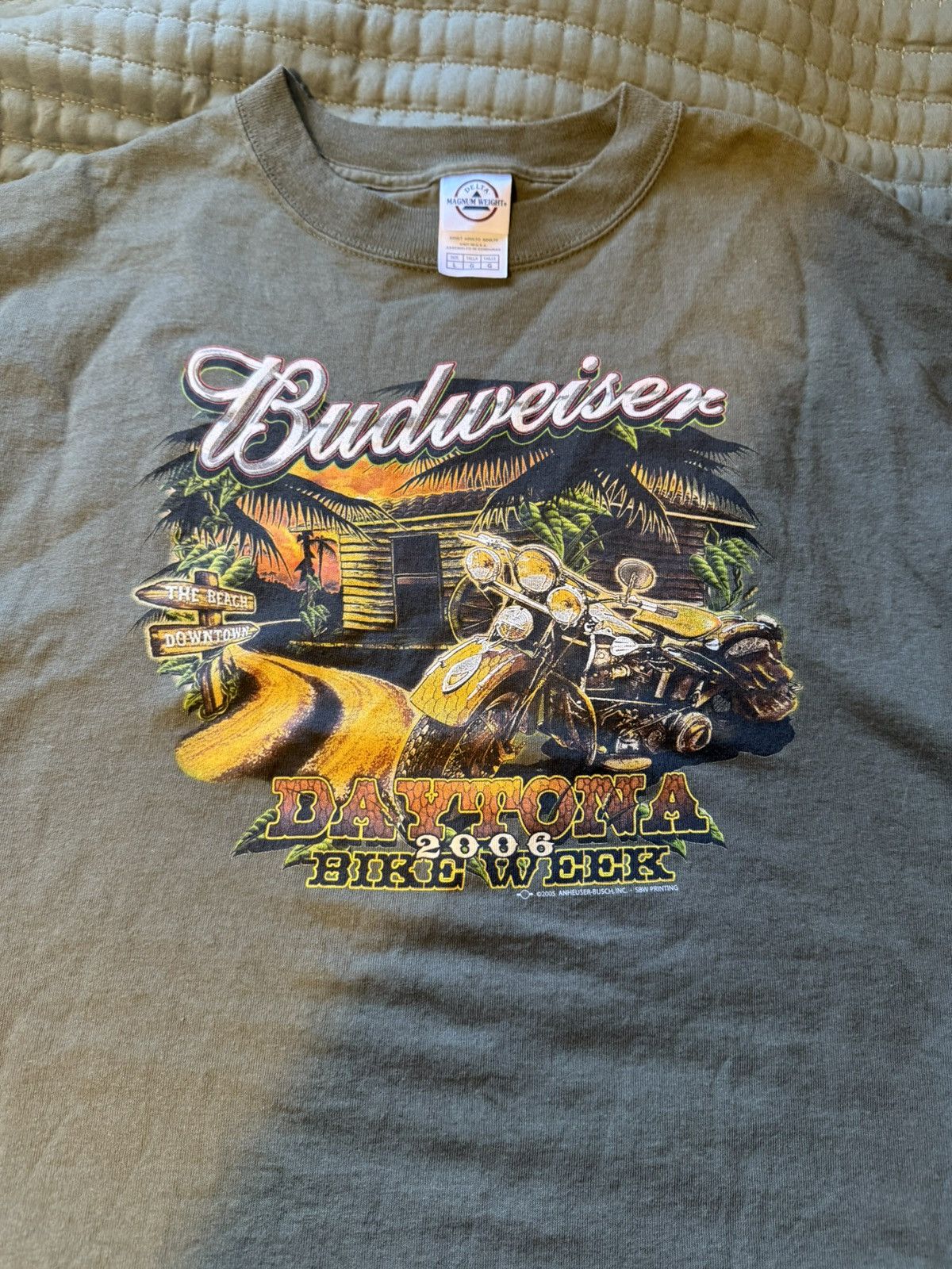 Budweiser Budweiser Daytona Bike Week Shirt Rare Size US L / EU 52-54 / 3 - 3 Thumbnail