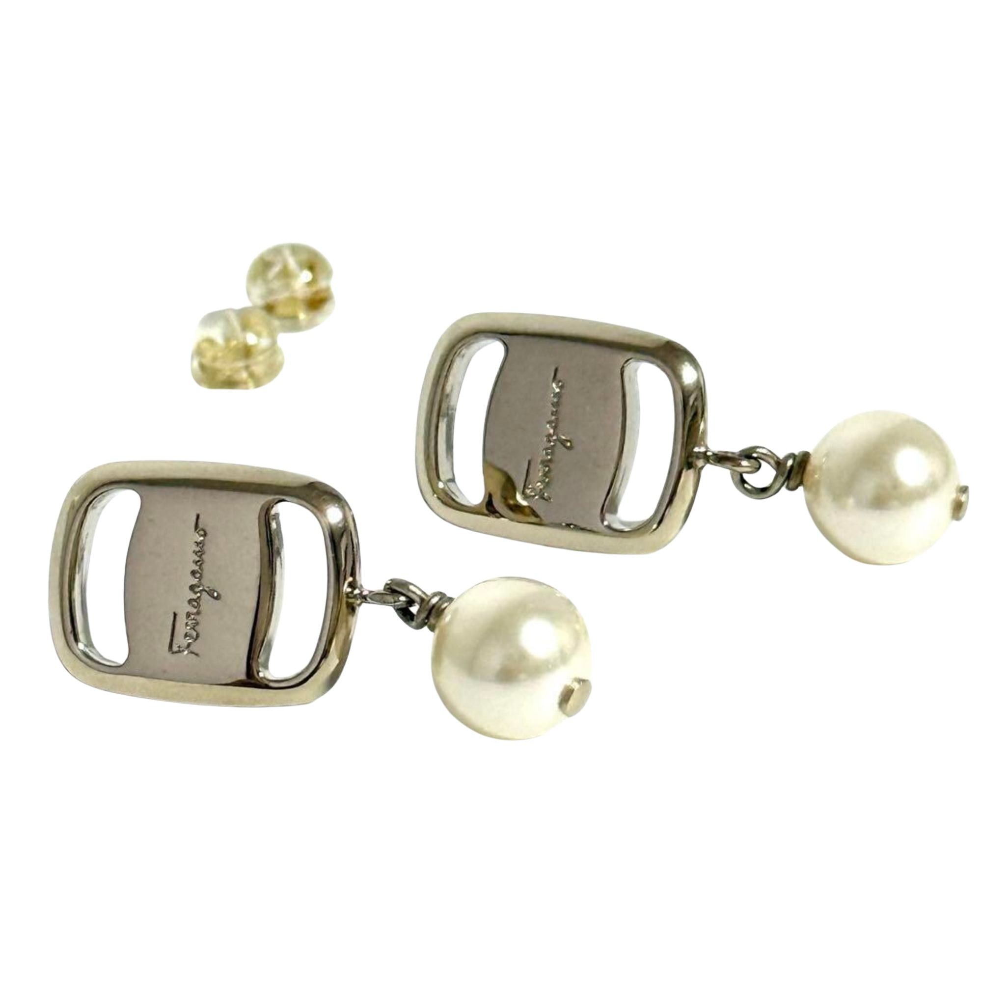 Salvatore Ferragamo Salvatore Ferragamo Vara earring Size ONE SIZE - 1 Thumbnail