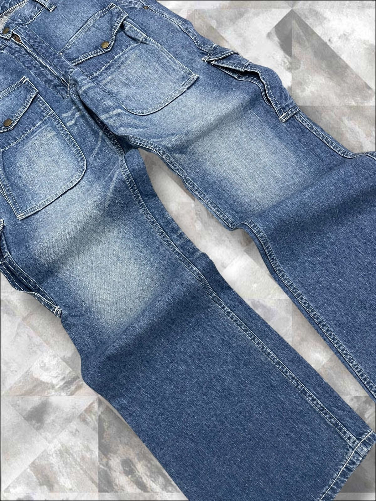Lee Vintage 1990s Designer Lee Bush Pant Baggy Rare Style Size US 32 / EU 48 - 6 Thumbnail