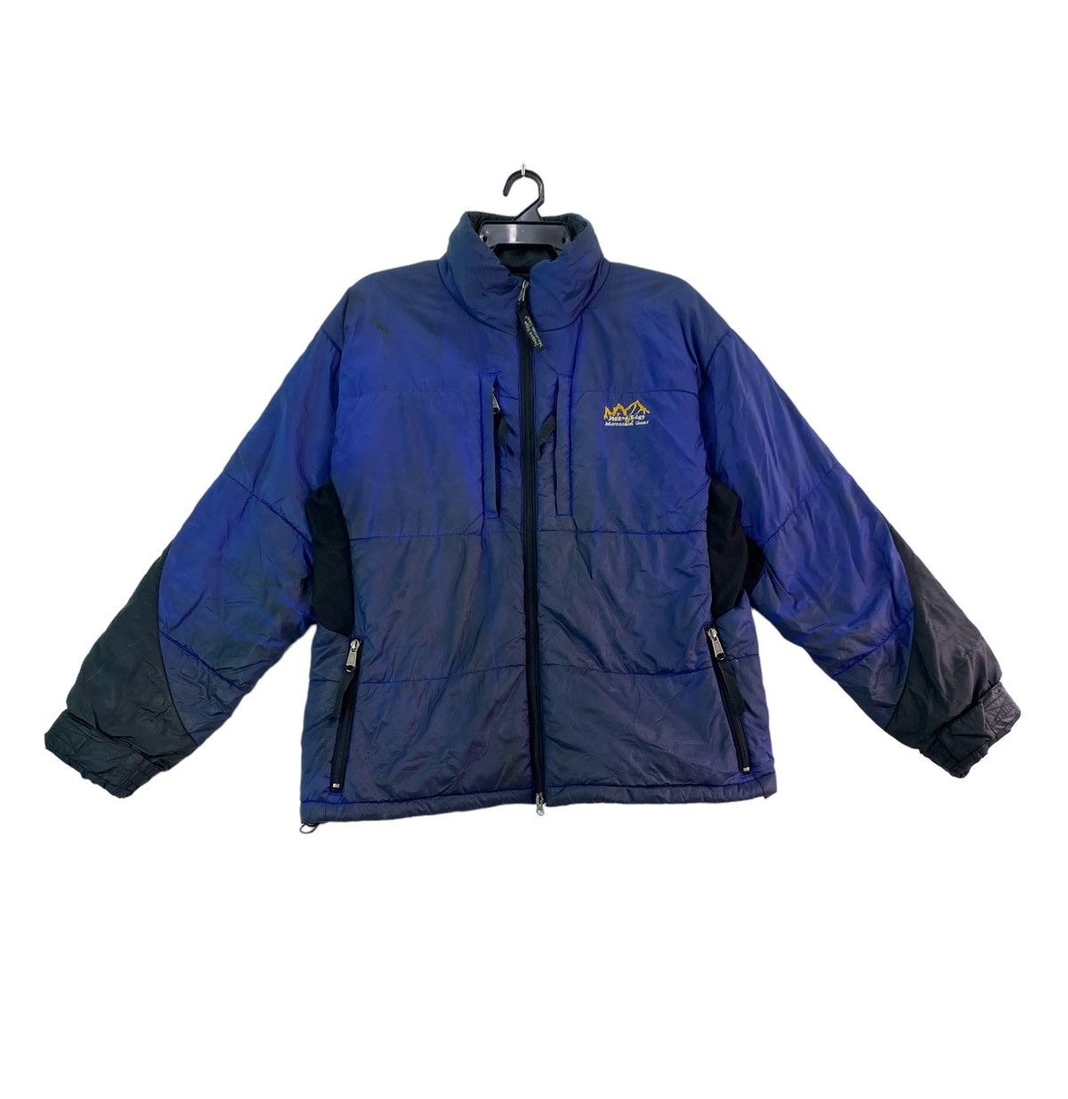 Vintage Vtg 90s Jagged Edge Mountain Gear quilted down jacket Size US M / EU 48-50 / 2 - 1 Thumbnail
