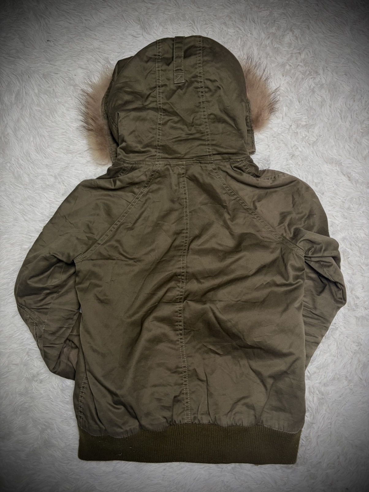 If Six Was Nine Goa Raccoon fur bomber jacket style Size US M / EU 48-50 / 2 - 9 Thumbnail