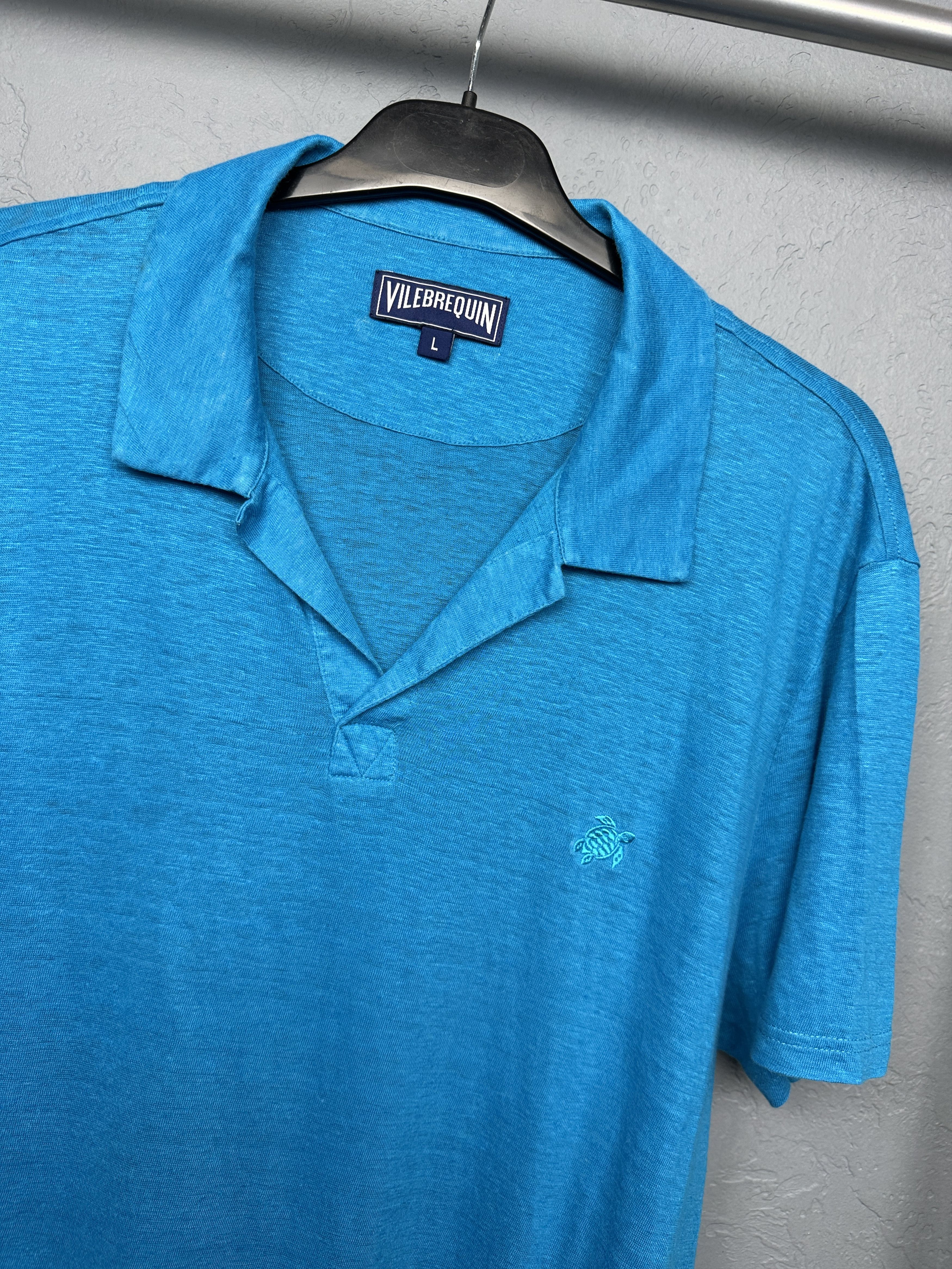 Vilebrequin Vilebrequin Mens Linen Polo Shirt Size US L / EU 52-54 / 3 - 2 Thumbnail
