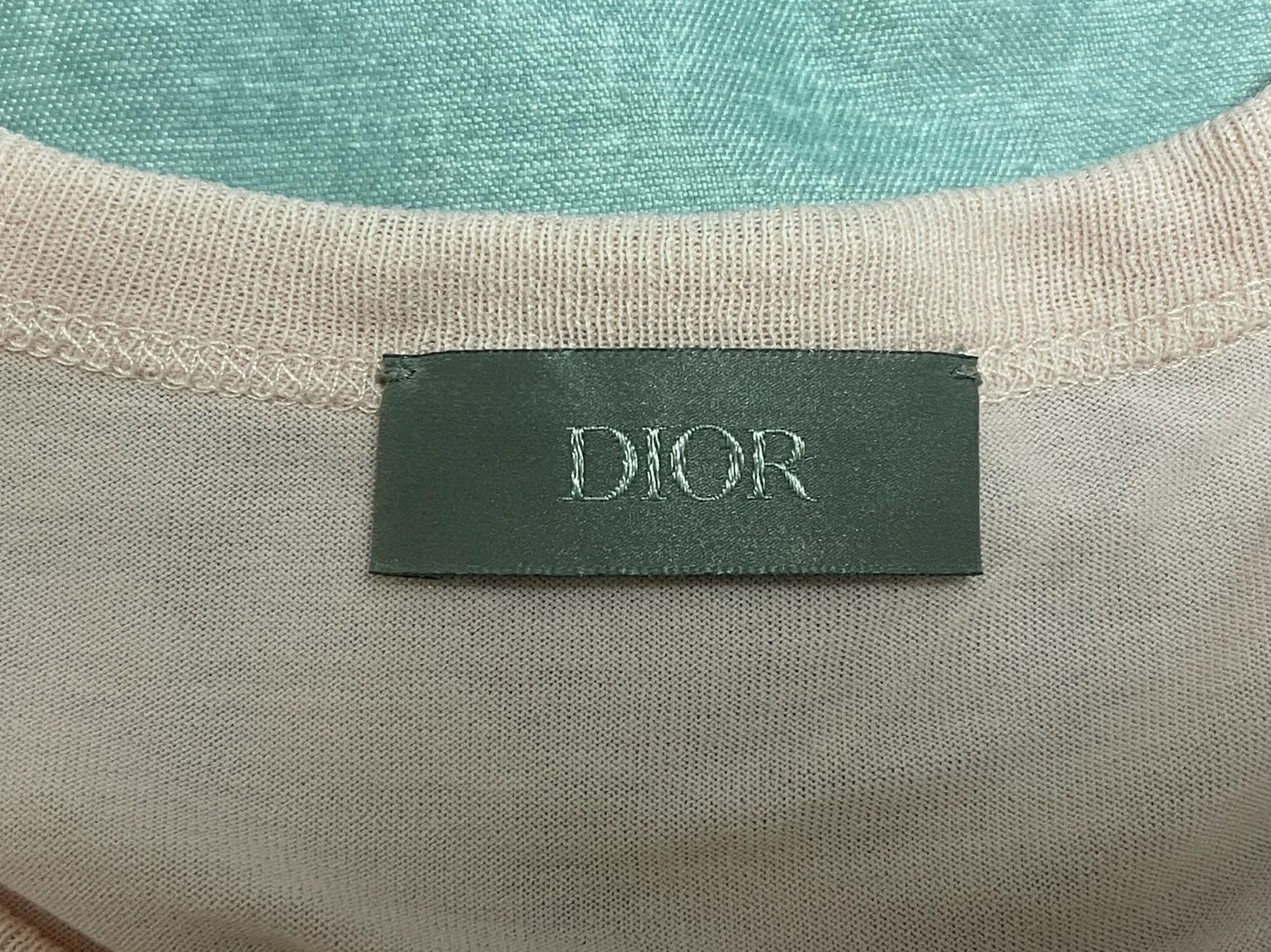 Dior Dior Floral Pink T - shirt Men's XL Size US XL / EU 56 / 4 - 3 Thumbnail
