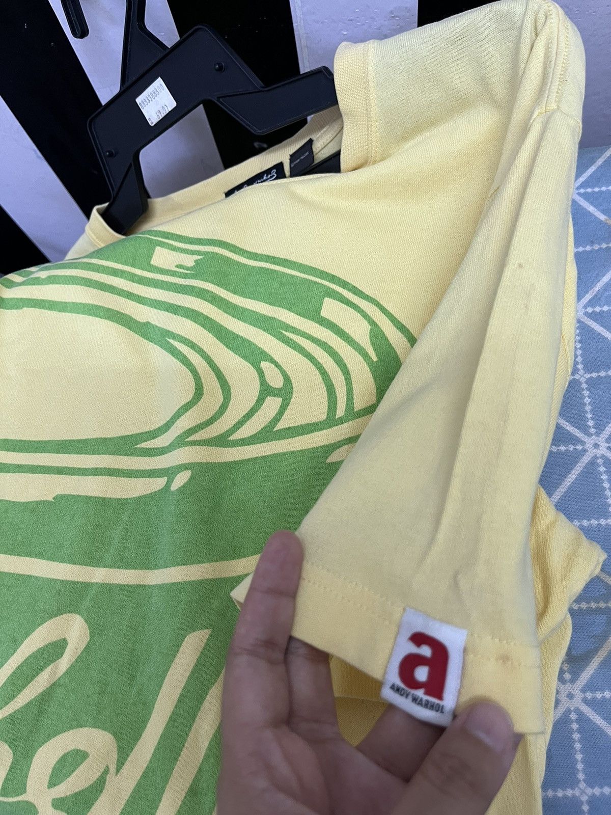 Andy Warhol × Uniqlo Andy Warhol Campbell Yellow Tee Size US XL / EU 56 / 4 - 5 Thumbnail