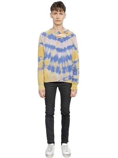 Hedi Slimane × Saint Laurent Paris Grail — Saint Laurent SS16 tie dye sweatshirt Size US S / EU 44-46 / 1 - 3 Thumbnail