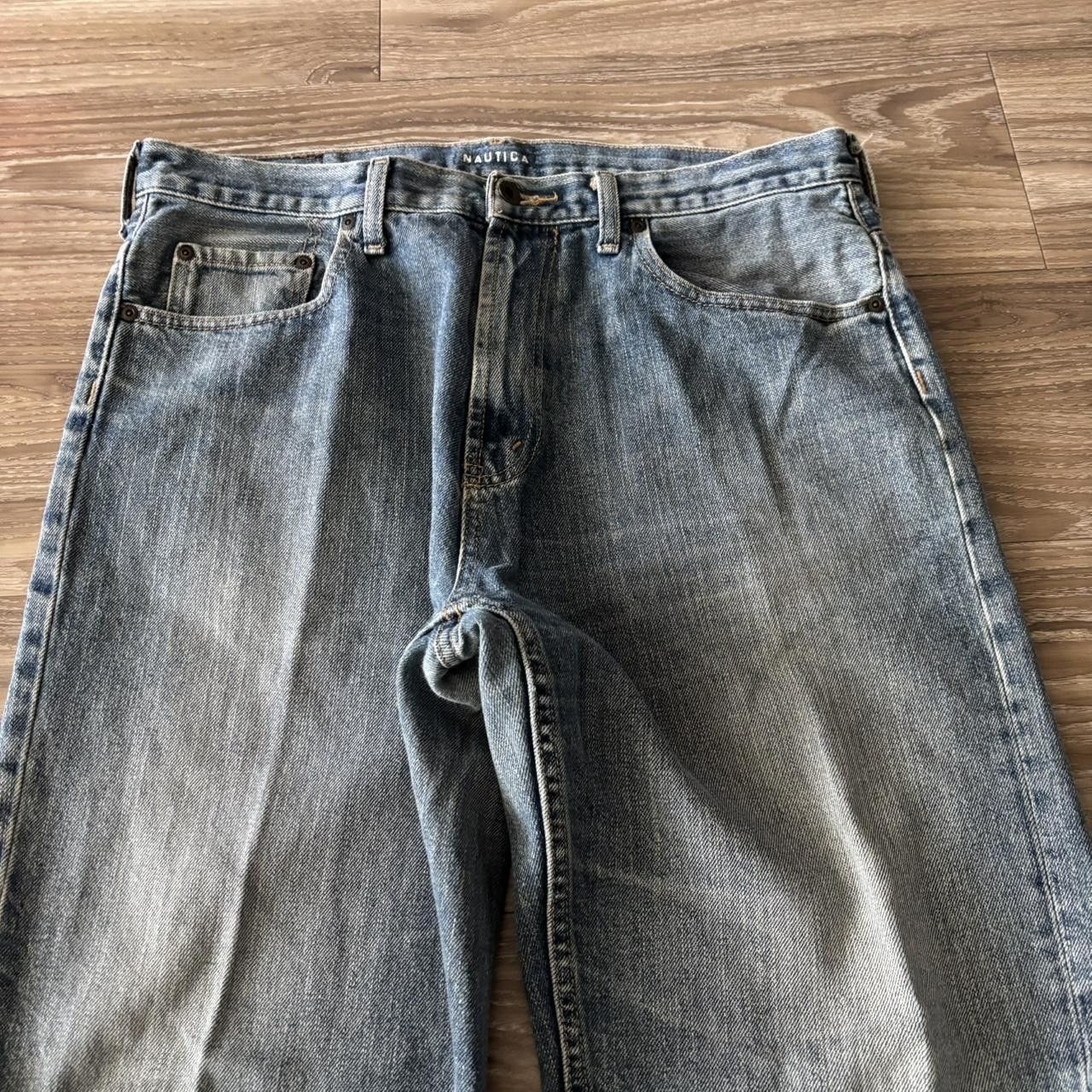 Vintage Crazy Vintage Y2K/2000s Grunge Medium Wash Skater Essential Denim Jeans! 34x30 Size US 34 / EU 50 - 5 Thumbnail
