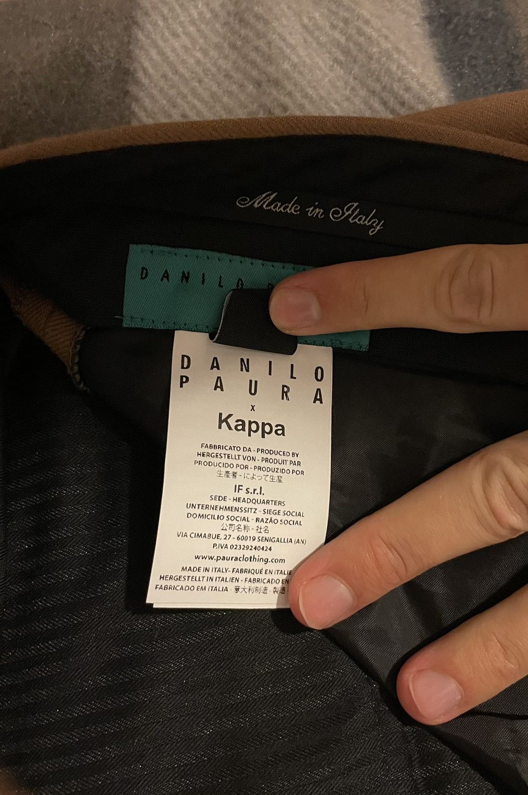 Kappa Danilo Paura x Kappa collaboration Size US 36 / EU 52 - 5 Thumbnail