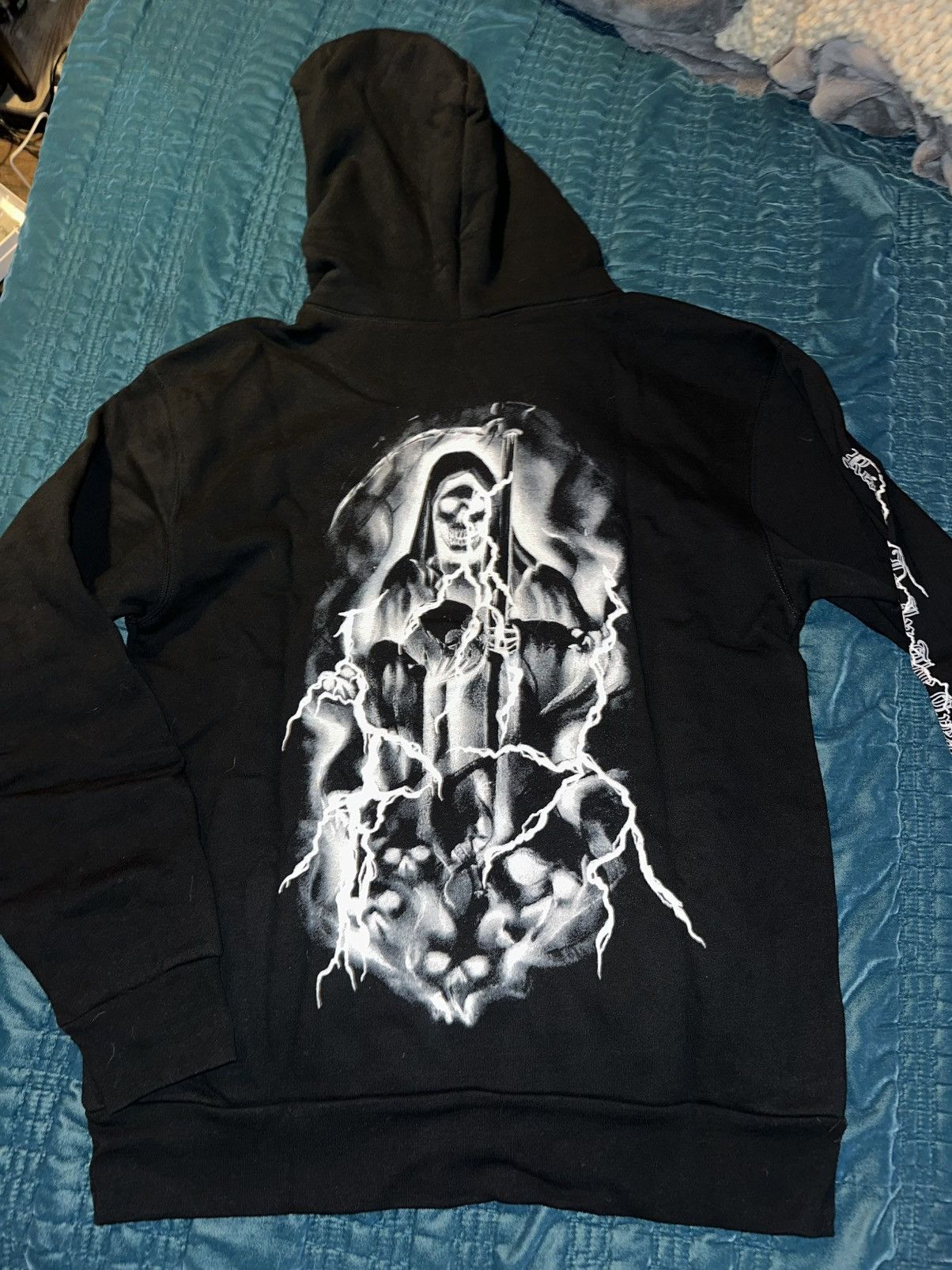Revenge Lightning Reaper Hoodie Black Size US M / EU 48-50 / 2 - 2 Thumbnail