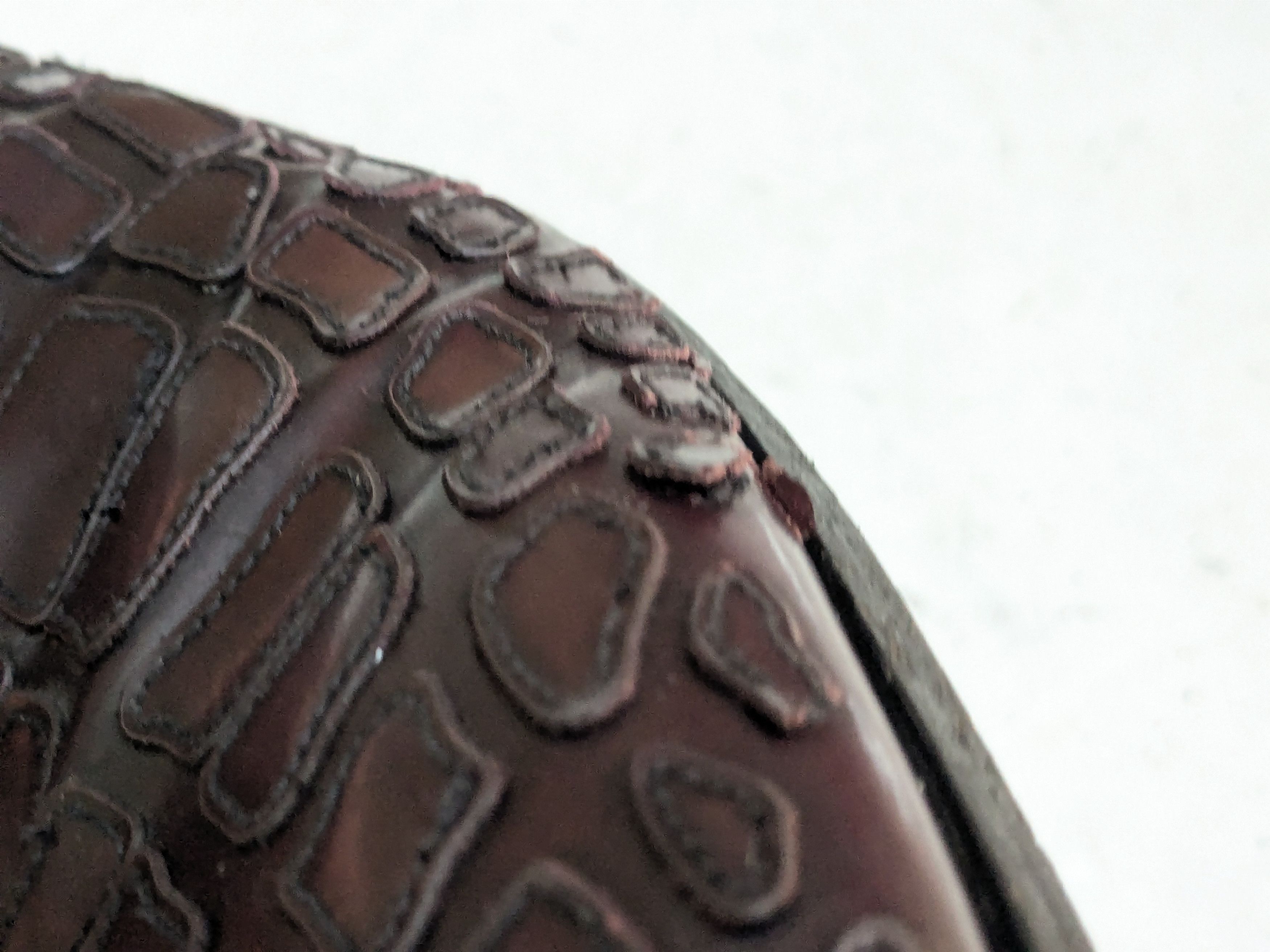 Prada Prada Oxfords Burgundy 9.5 Croc Pattern Leather Size US 9.5 / EU 42-43 - 8 Thumbnail