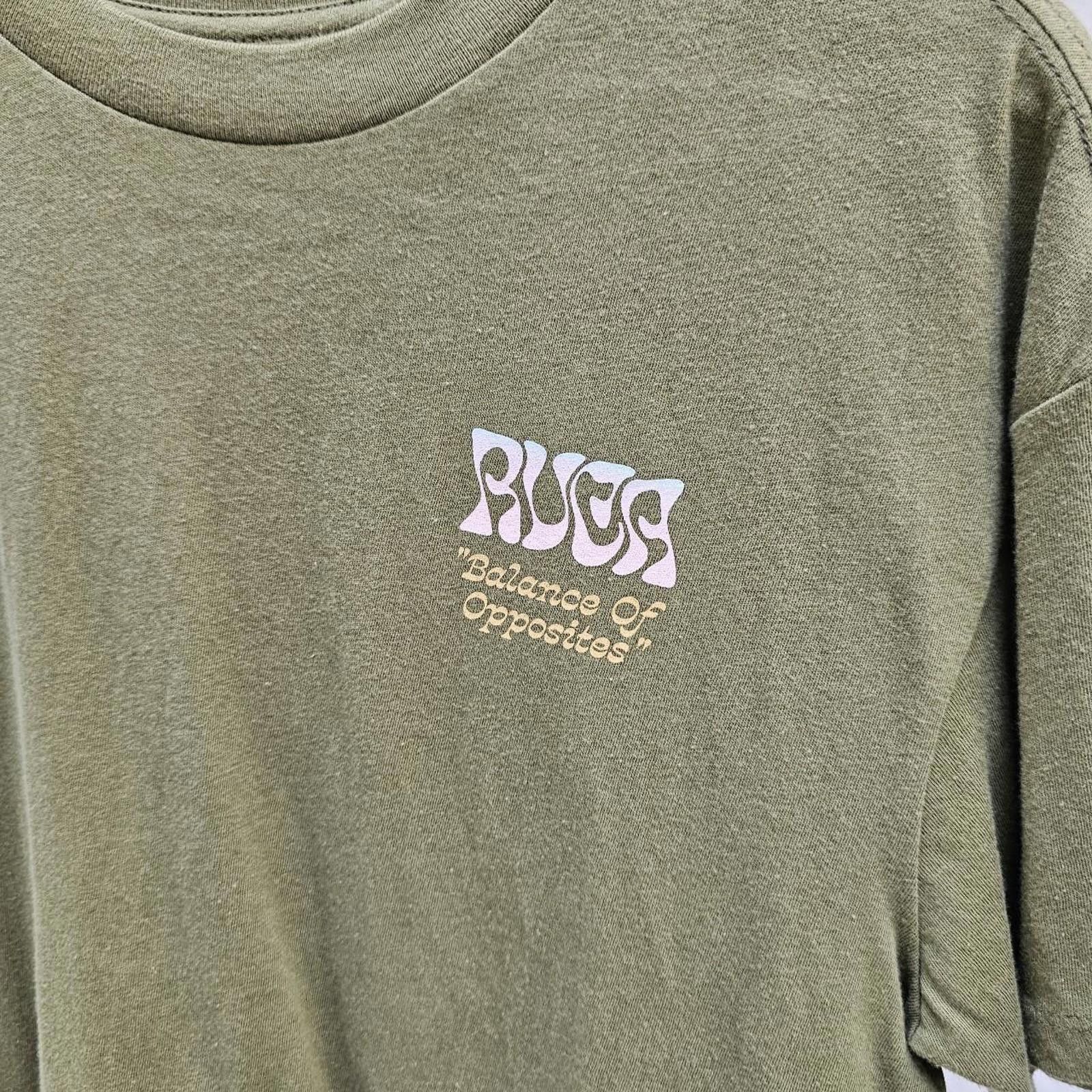 RVCA RVCA Army Green Shirt Size S / US 4 / IT 40 - 2 Thumbnail