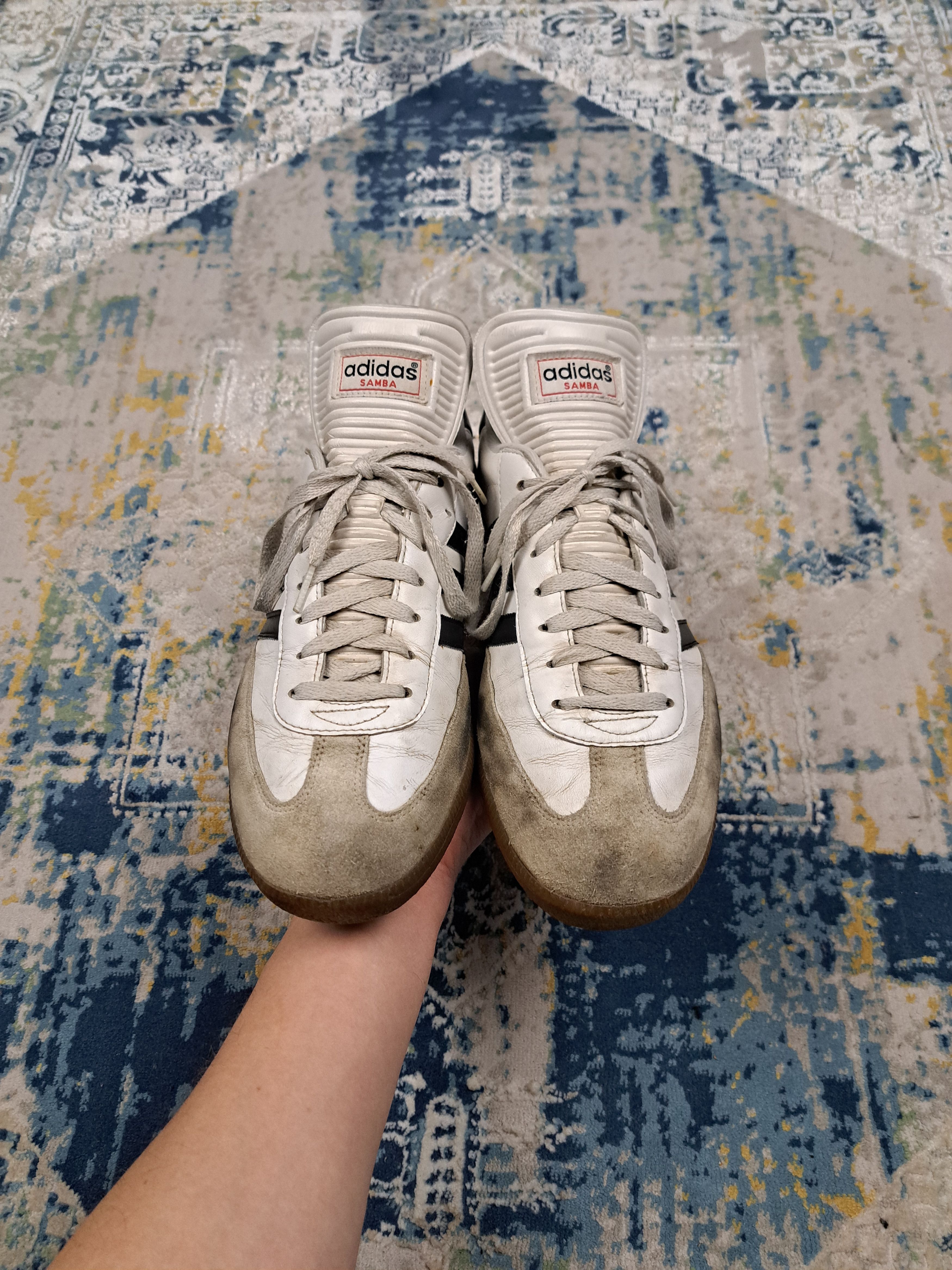 Adidas Vintage 2010 OG Adidas Samba Distressed Sneakers Blokecore Size US 10.5 / EU 43-44 - 2 Thumbnail