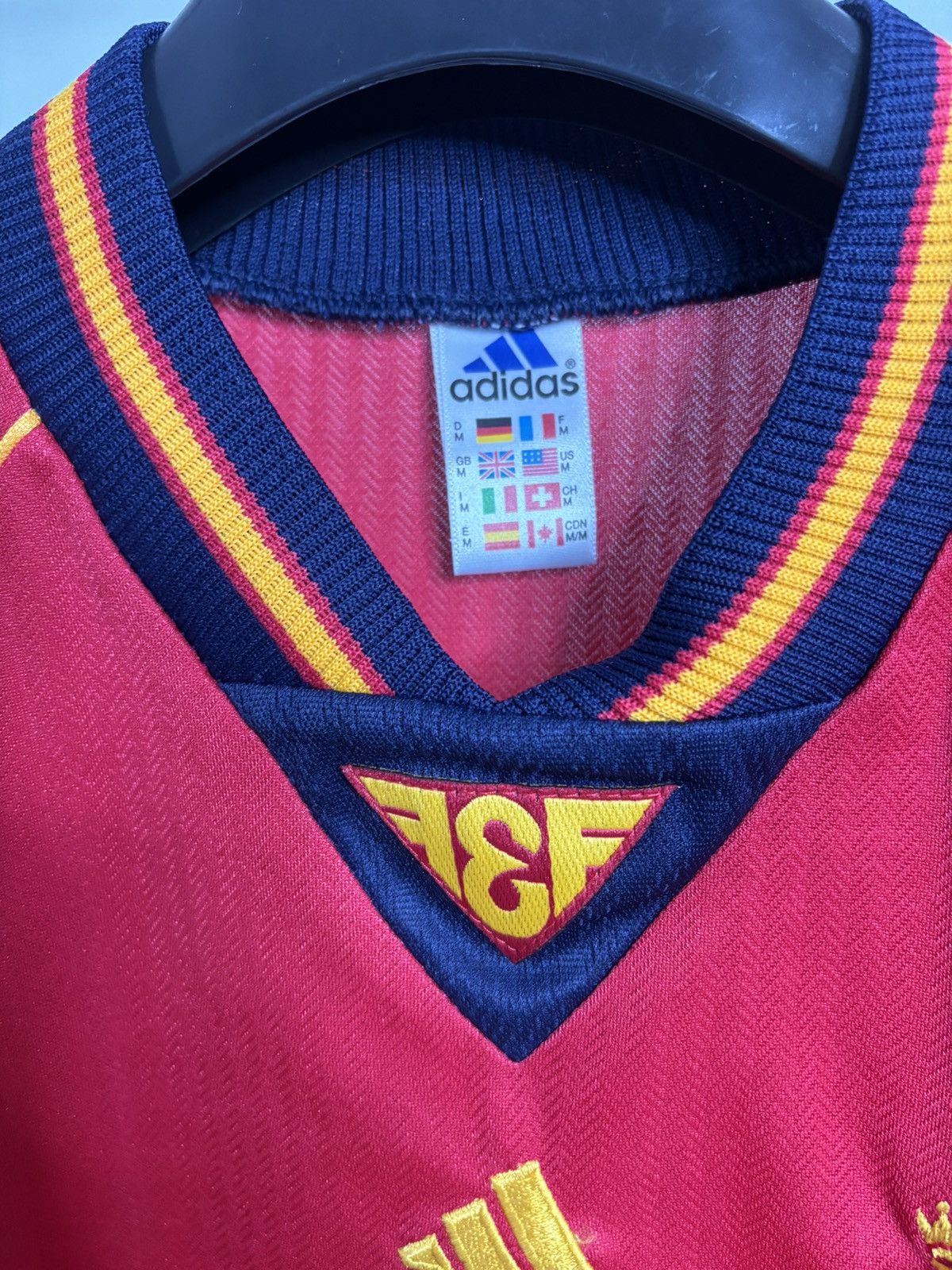 Adidas × Vintage Vintage Adidas Spain Blokecore Drill Y2K Drip Size US M / EU 48-50 / 2 - 2 Thumbnail